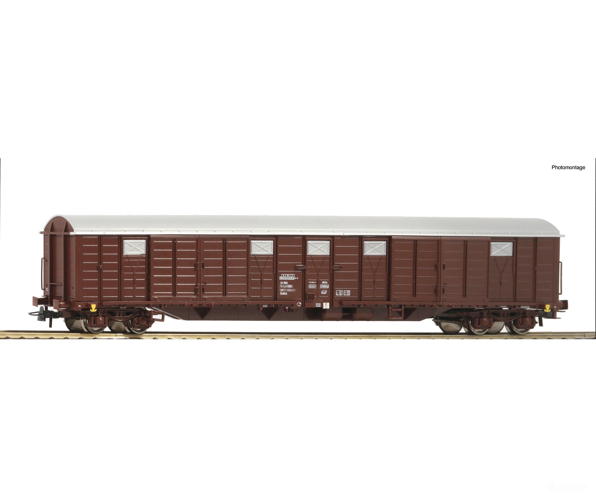 Roco 77800 Ho Covered Freight Wagon Öbb/Rcw Era 6 European Freight Cars