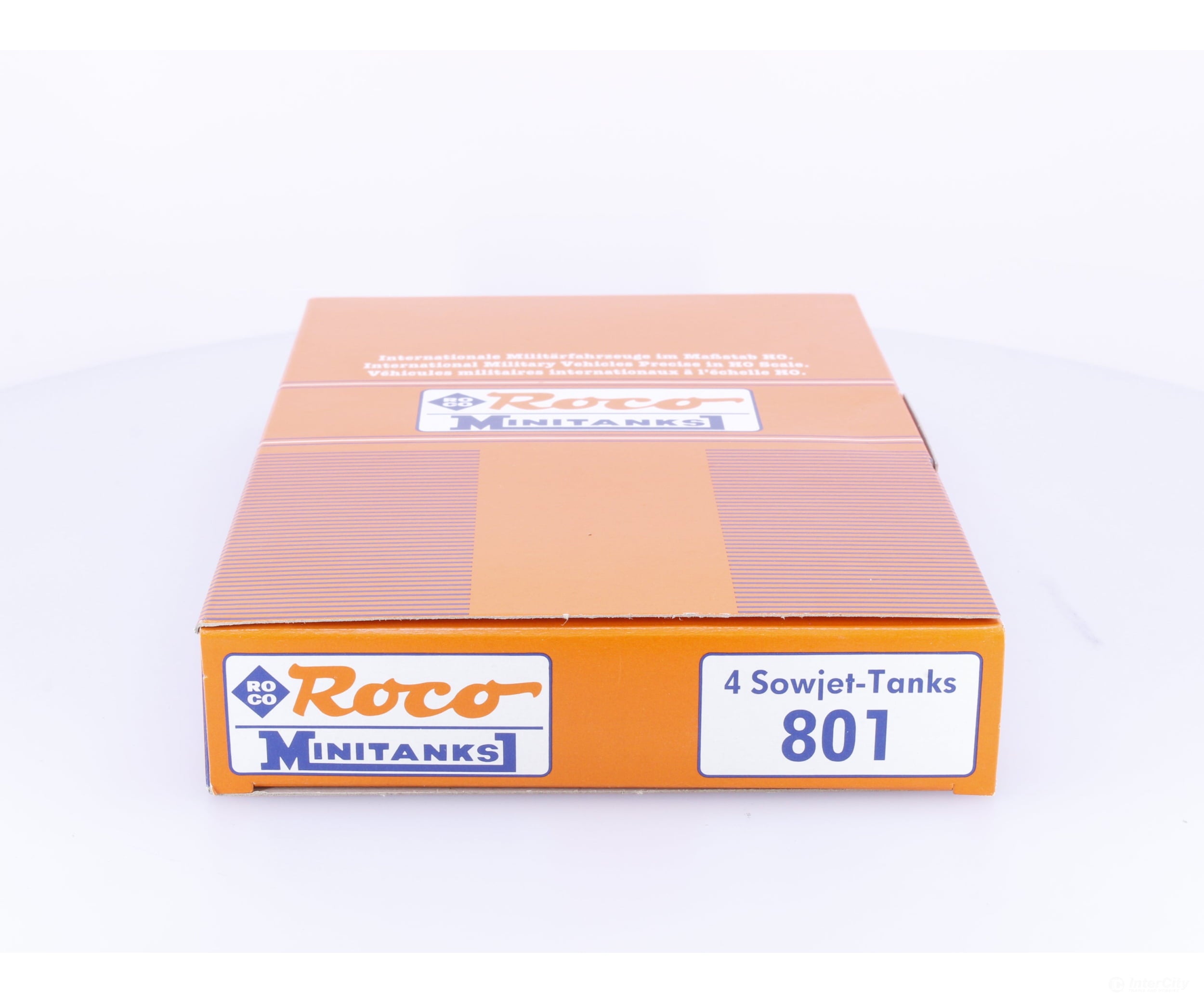Roco 801 HO 4 Piece Set of Sowjet Soviet Tanks (#9) - Cars & Trucks