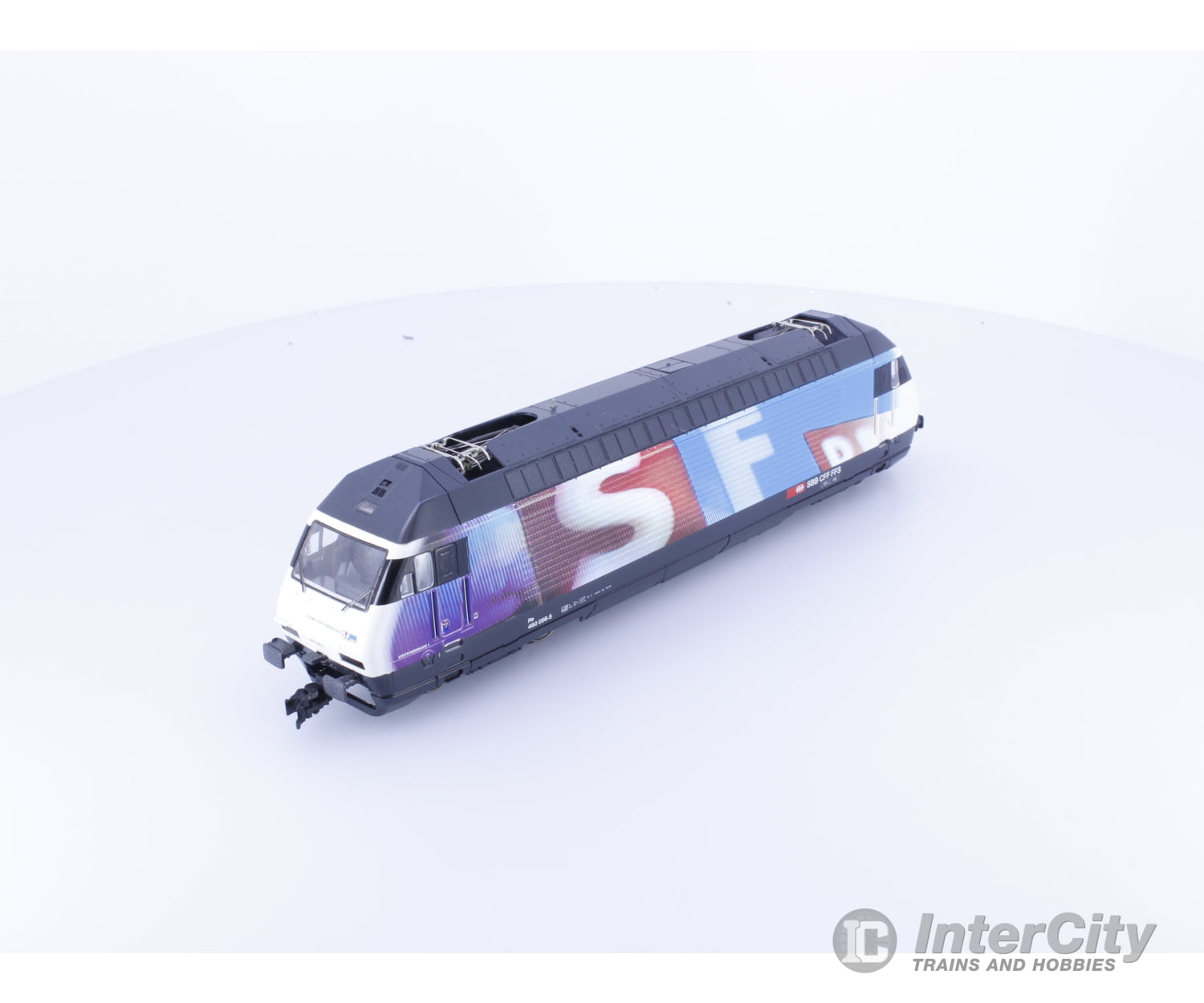 Roco 9703GS HO RE 460 Schweizer Fernschen Roco Club Edition 97/98 DRS E-Lok SBB-CFF-FFS (Switzerland) 056-5 DCC