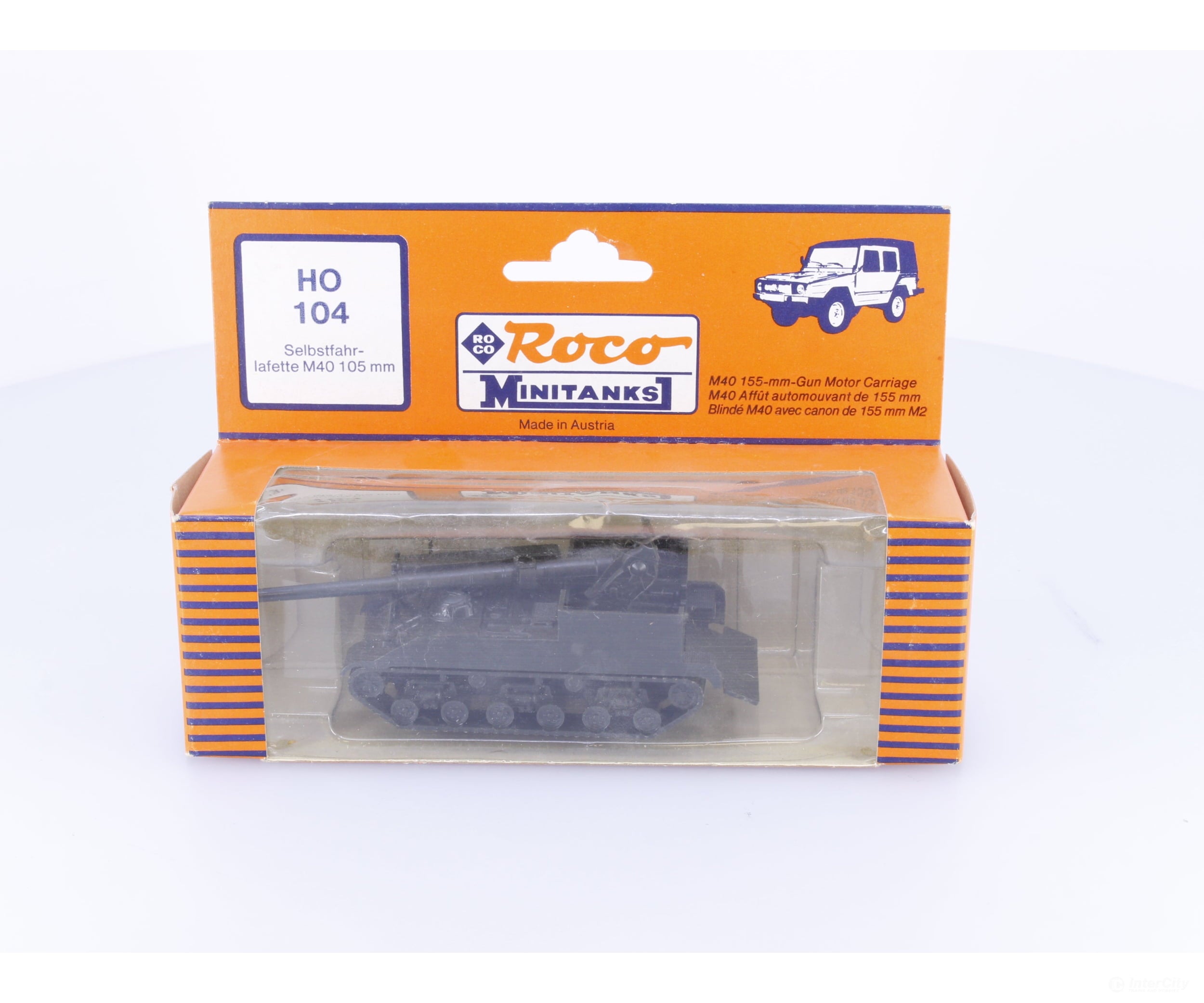Roco HO 104 HO M40 155mm Gun Motor Carriage (#2) - Cars & Trucks