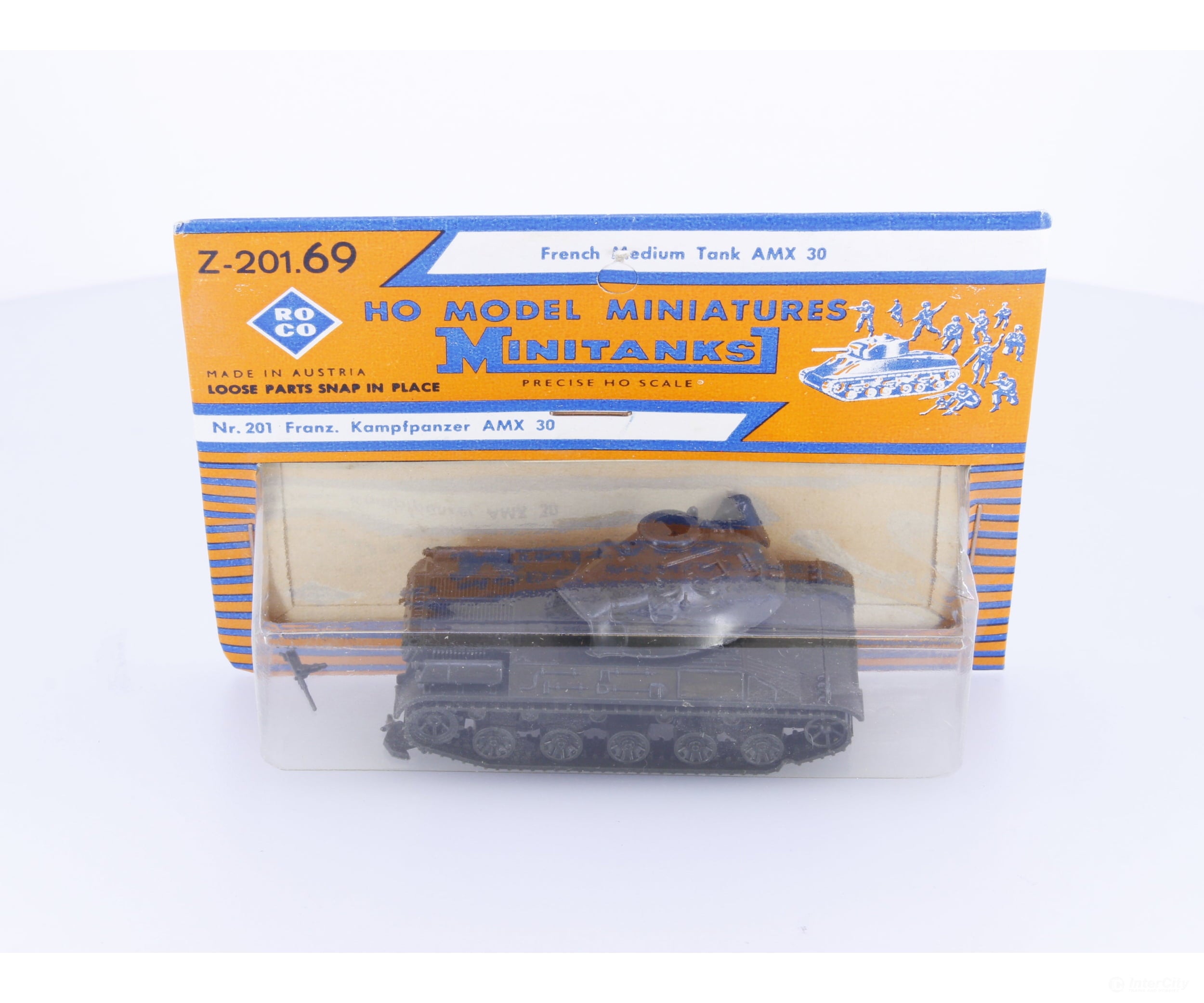 Roco Z-201.69 HO French Medium Tank AMX 30 (#2) - Cars & Trucks