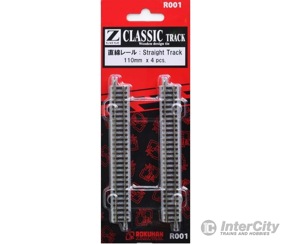 Rokuhan Z R001 Straight Track 110mm Track & Turnouts