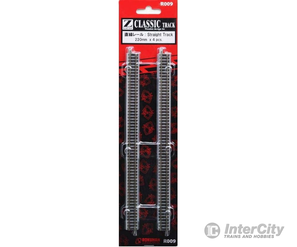 Rokuhan Z R009 Straight Track 220mm Track & Turnouts