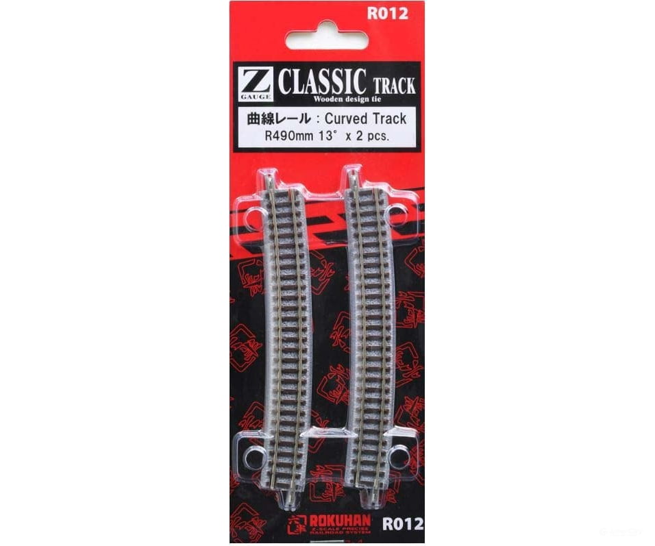 Rokuhan Z R012 Curved track R490 13 degree Track & Turnouts