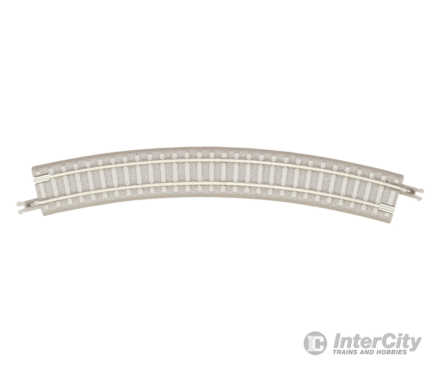 Rokuhan Z R052 220mm - 30 degree curve track with concrete ties Track & Turnouts