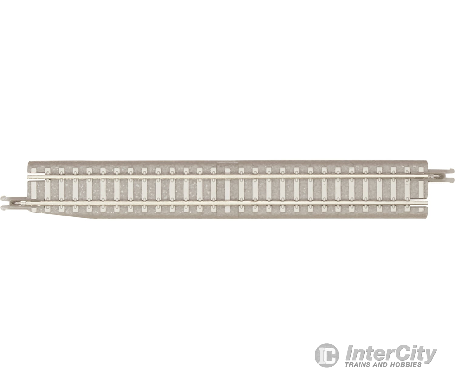 Rokuhan Z R056 Turnout 110mm right with 110mm cut straight track - concrete ties Track & Turnouts