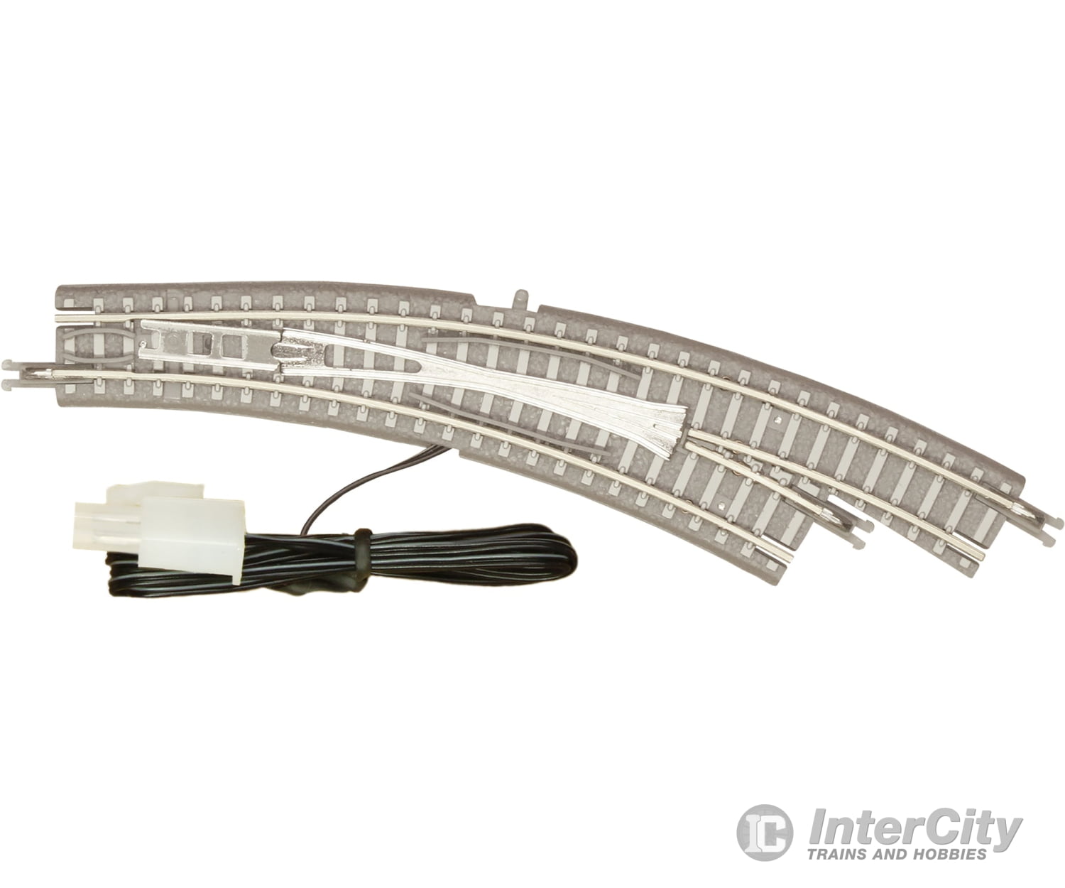 Rokuhan Z R058 Right curved turnout R195/R220 set with concrete ties Track & Turnouts