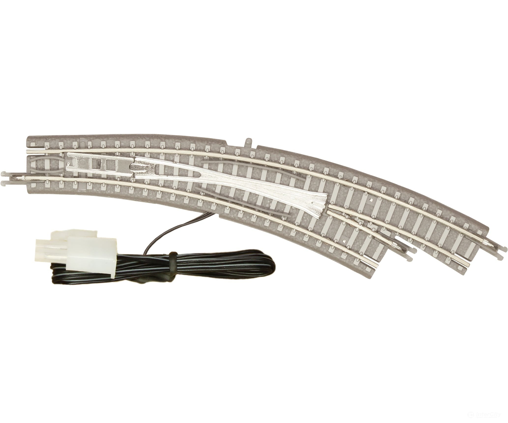 Rokuhan Z R058 Right curved turnout R195/R220 set with concrete ties Track & Turnouts