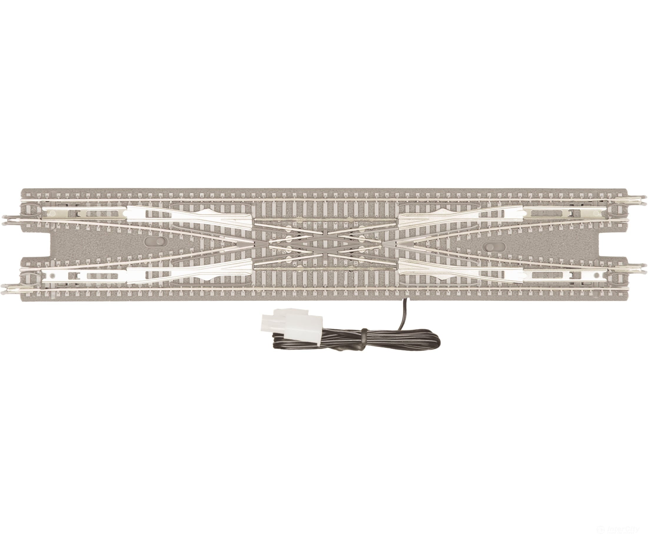 Rokuhan Z R082 Double Crossover - concrete ties Track & Turnouts