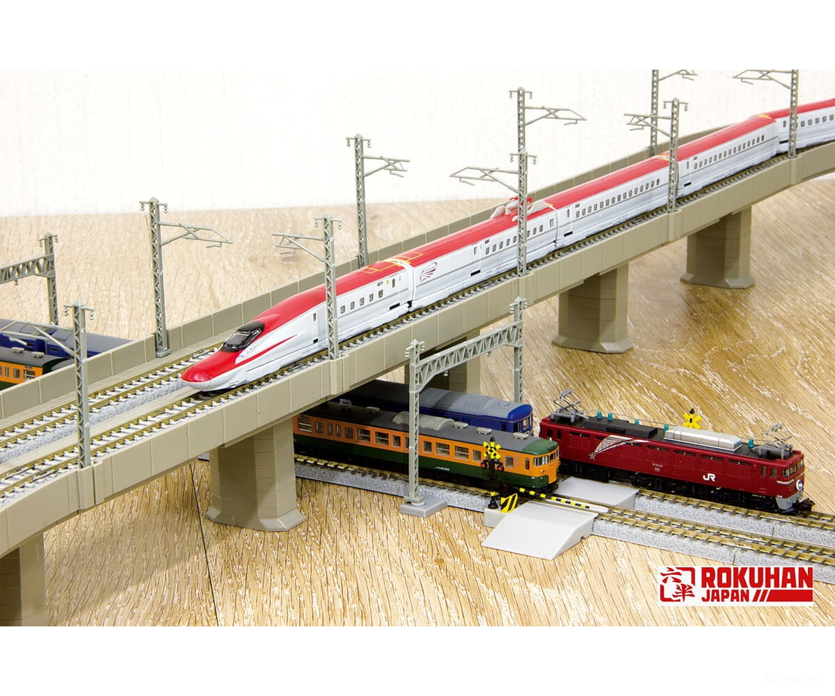 Rokuhan Z R095 Double Viaduct Set Track & Turnouts