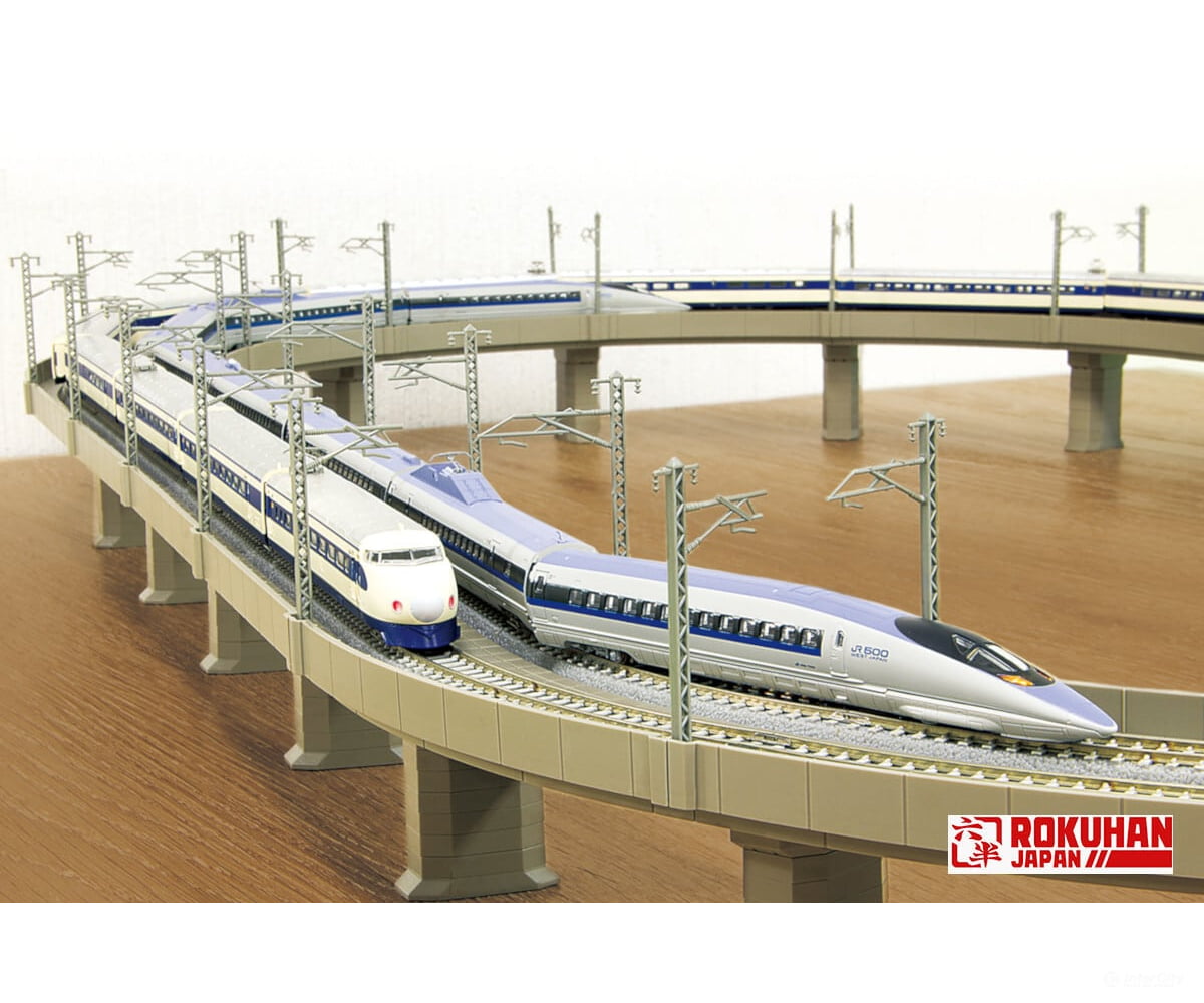 Rokuhan Z R095 Double Viaduct Set Track & Turnouts