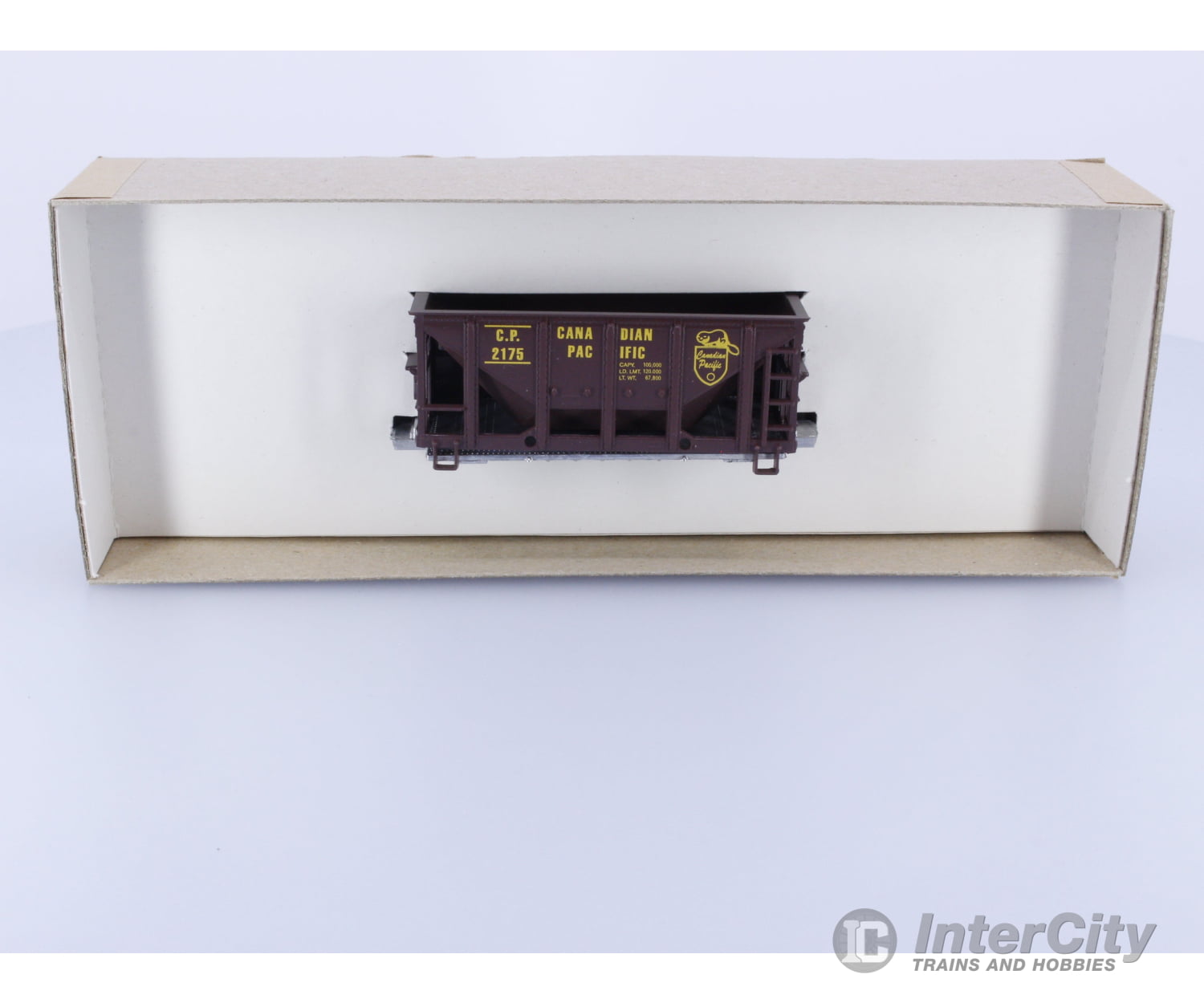 Roundhouse 01406 HO 22’ Ore Car Taper Side Canadian Pacific (CP) 2175 Freight Cars