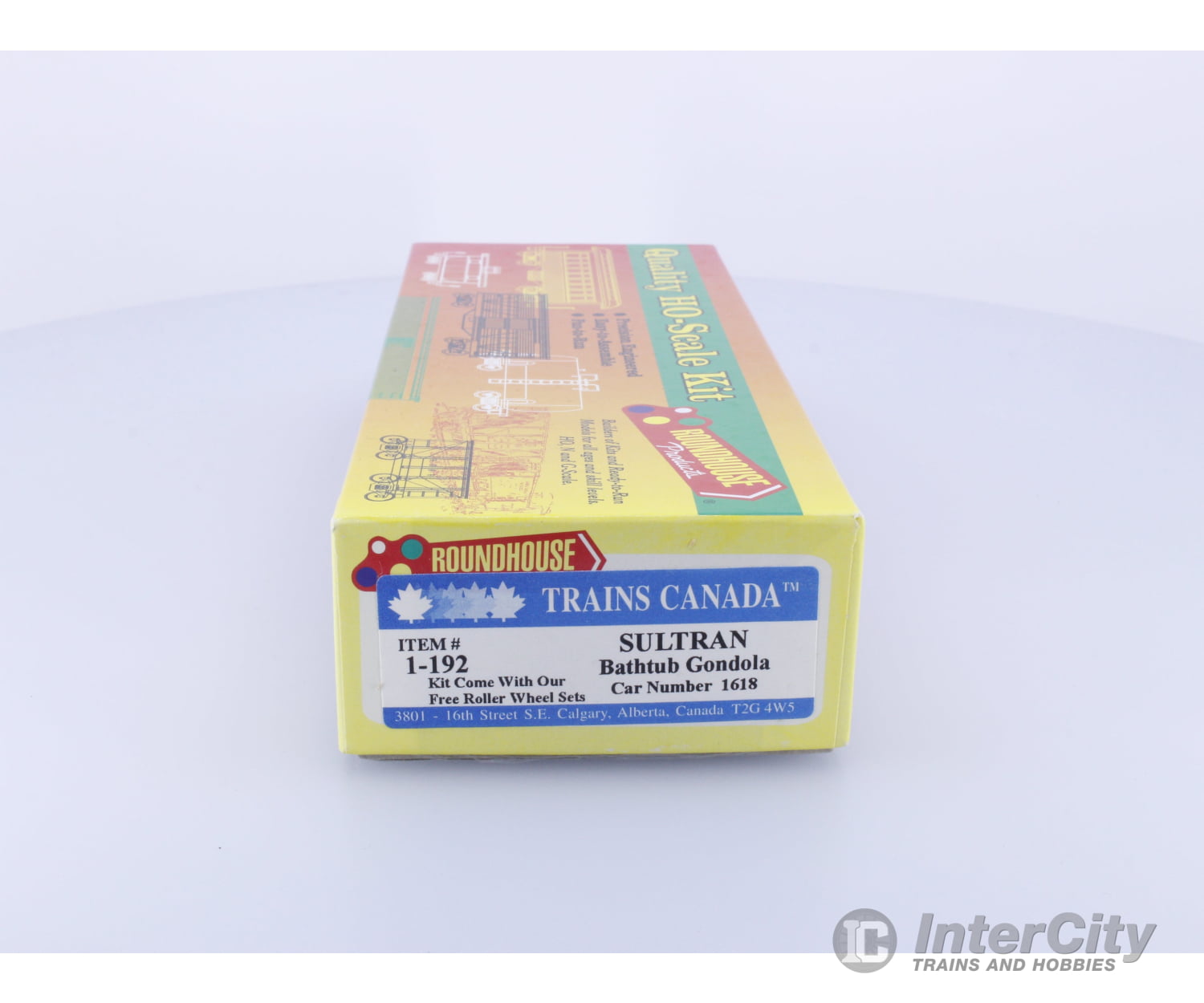 Roundhouse 1-192 HO Bathtub Gondola Sultran SULX 1618 Freight Cars