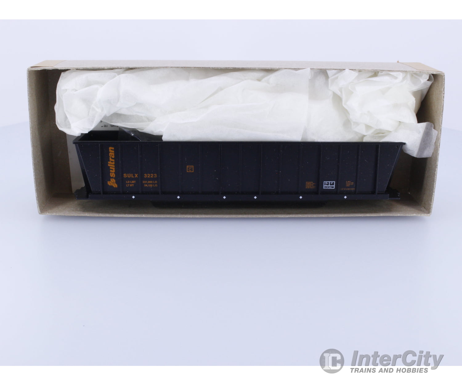 Roundhouse 1-200 HO Bathtub Gondola Sultran SULX 3223 Freight Cars