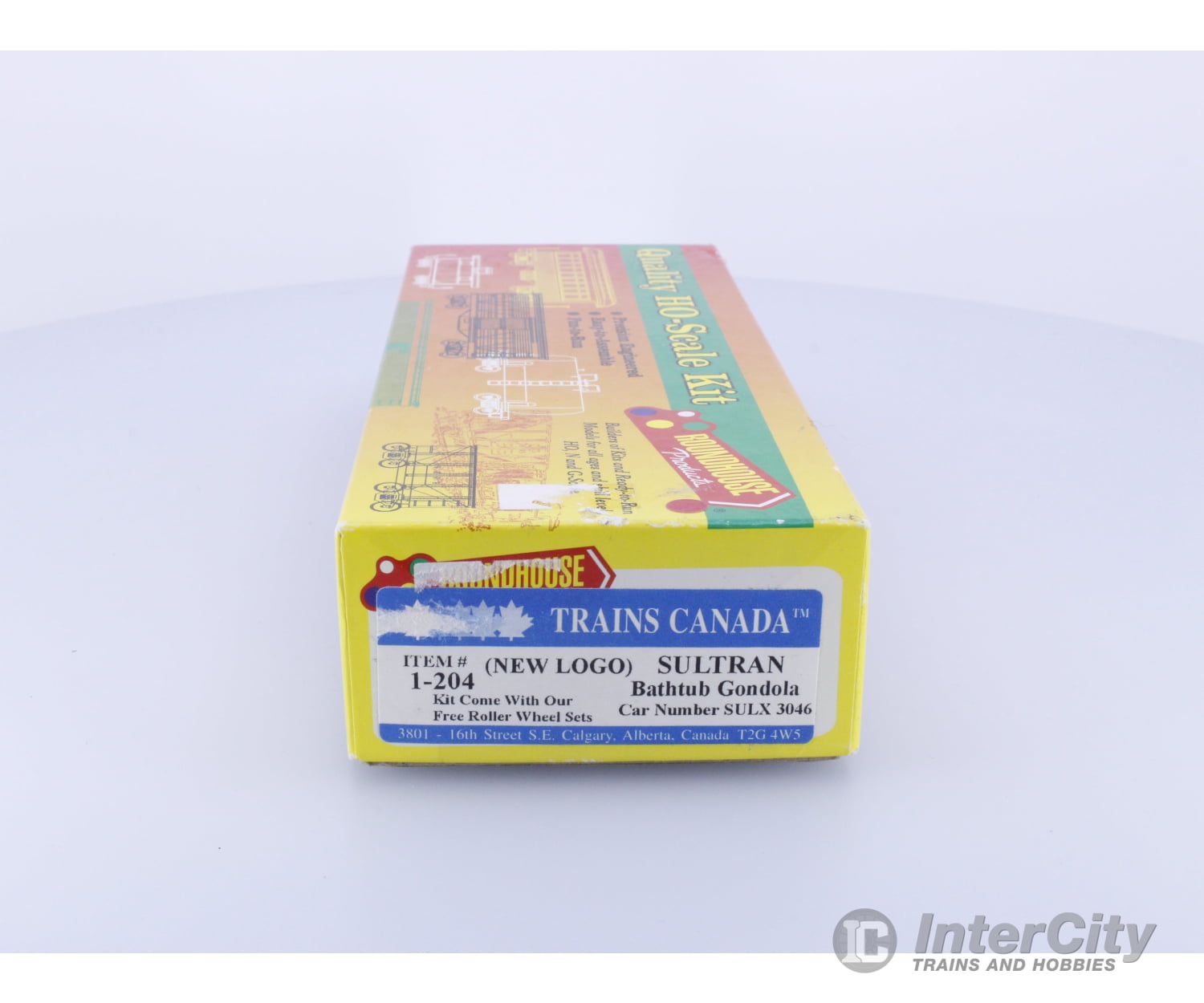 Roundhouse 1-204 HO Bathtub Gondola Sultran SULX 3046 (#2) Freight Cars