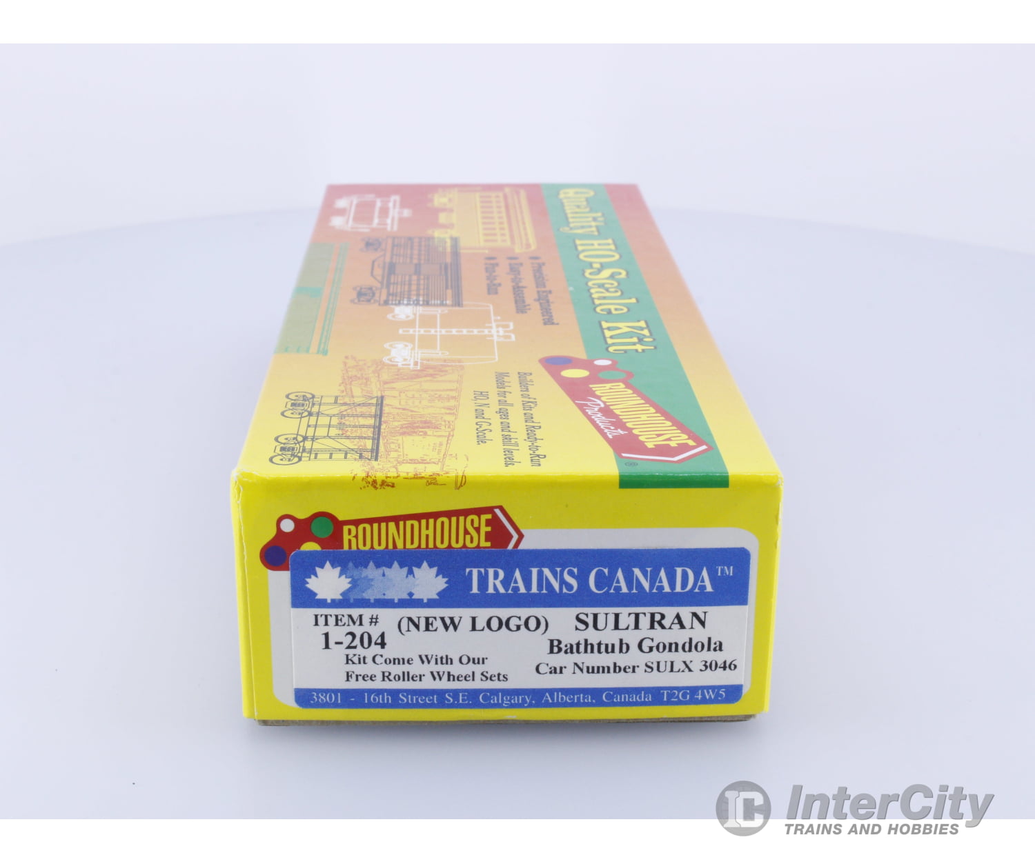 Roundhouse 1-204 HO Bathtub Gondola Sultran SULX 3046 (#1) Freight Cars
