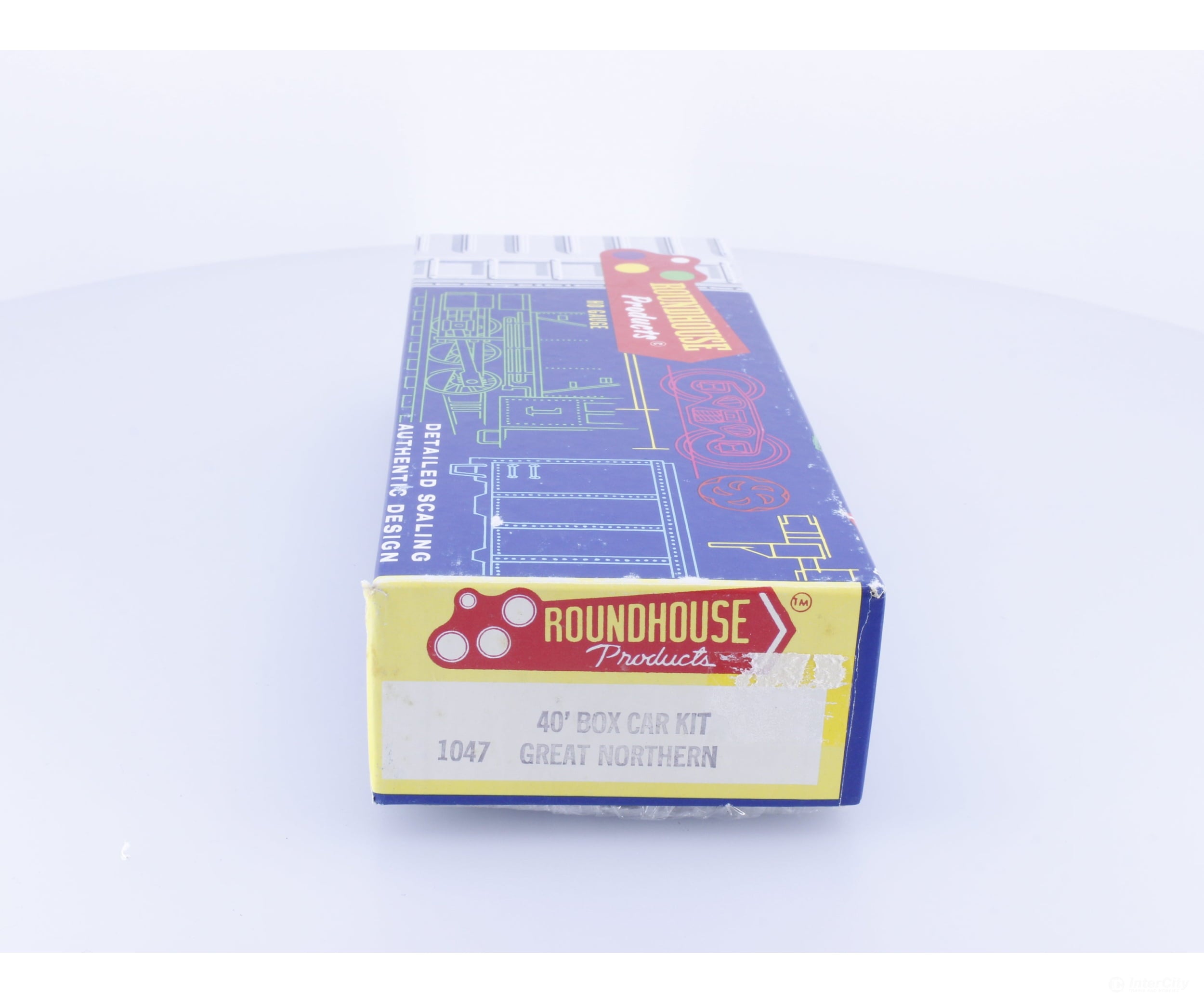 Roundhouse 1047 HO 40’ Box Car Kit Great Northern (GN) 2549 Freight Cars