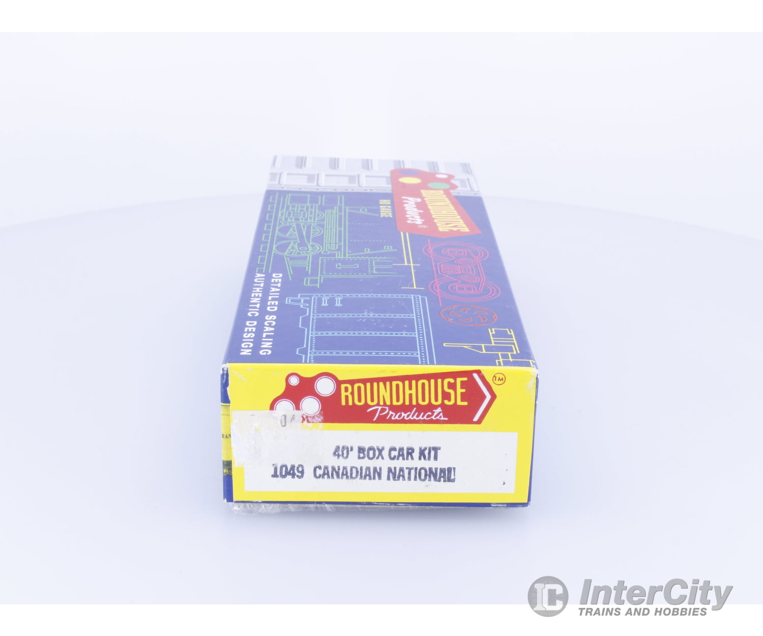Roundhouse 1049 HO 40’ Boxcar Kit #2 Canadian National (CN) 524270 Freight Cars