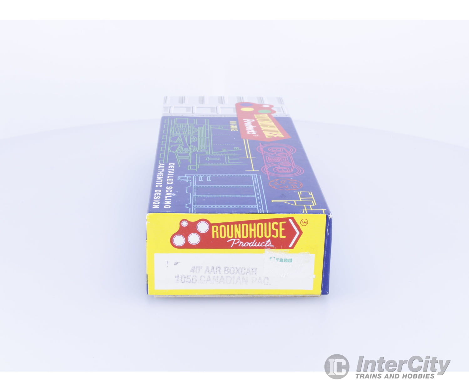 Roundhouse 1056 HO 40’ AAR Boxcar Kit #3 Canadian Pacific (CP) 54731 Freight Cars