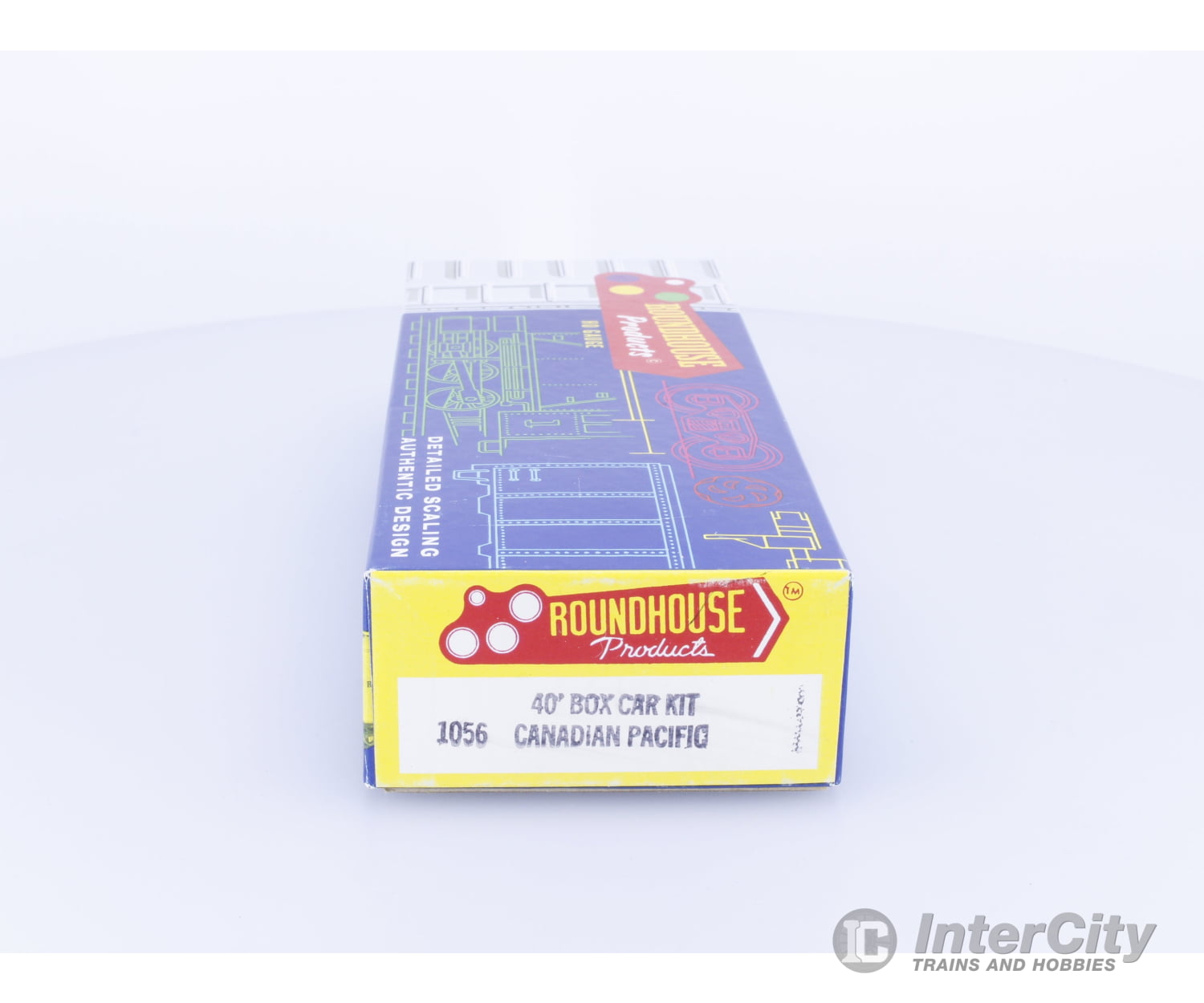 Roundhouse 1056 HO 40’ Boxcar Kit #2 Canadian Pacific (CP) 54731 Freight Cars