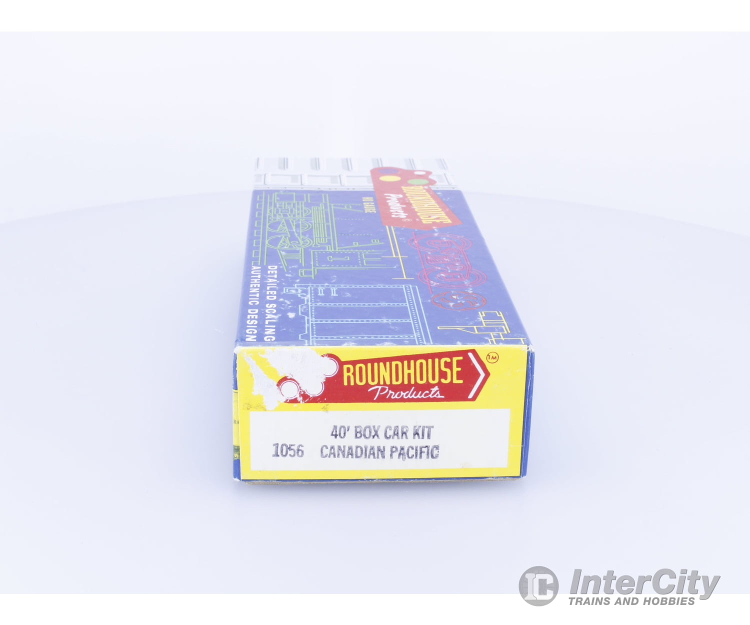 Roundhouse 1056 HO 40’ Boxcar Kit Canadian Pacific (CP) 54731 Freight Cars