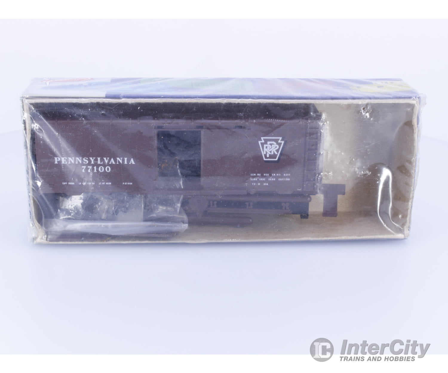 Roundhouse 1081 HO 40’ Round Top Boxcar Kit Pennsylvania (PRR) 77100 Freight Cars