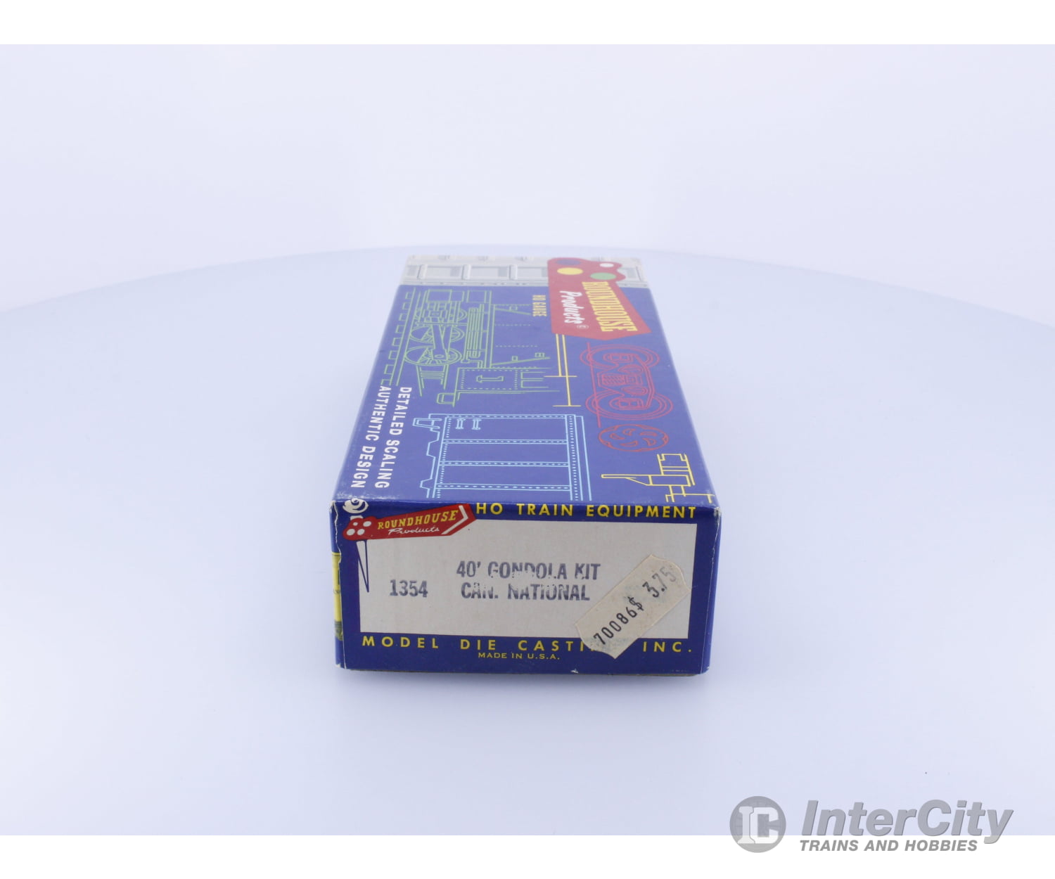 Roundhouse 1354 HO 40’ Gondola Wagon Canadian National (CN) 123411 Freight Cars