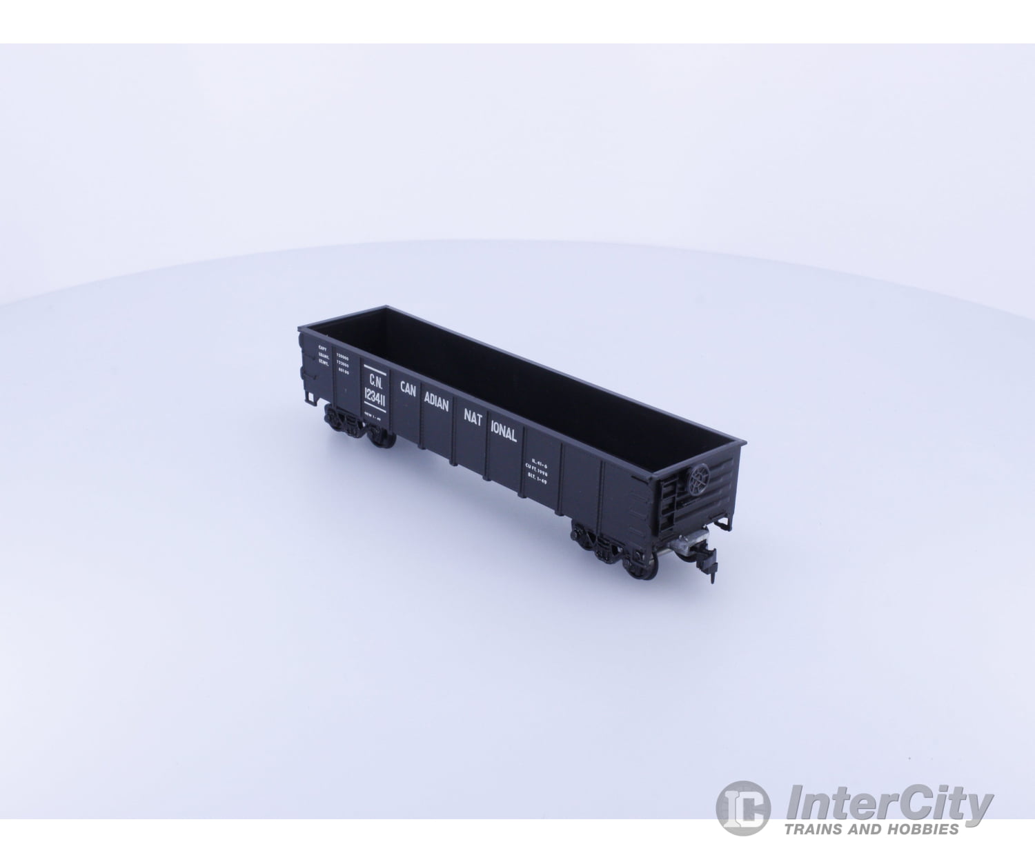 Roundhouse 1354 HO 40’ Gondola Wagon Canadian National (CN) 123411 Freight Cars