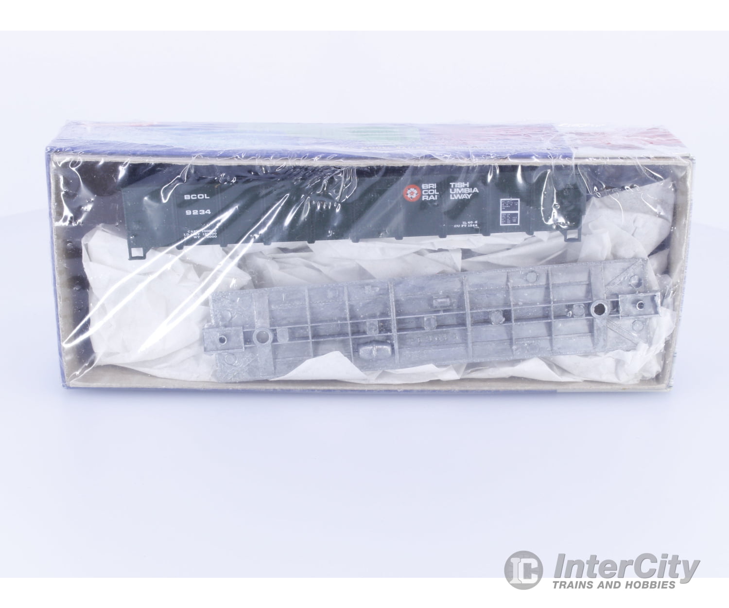 Roundhouse 1356 HO 40’ Gondola Kit BC Rail (BCOL) 9234 Freight Cars