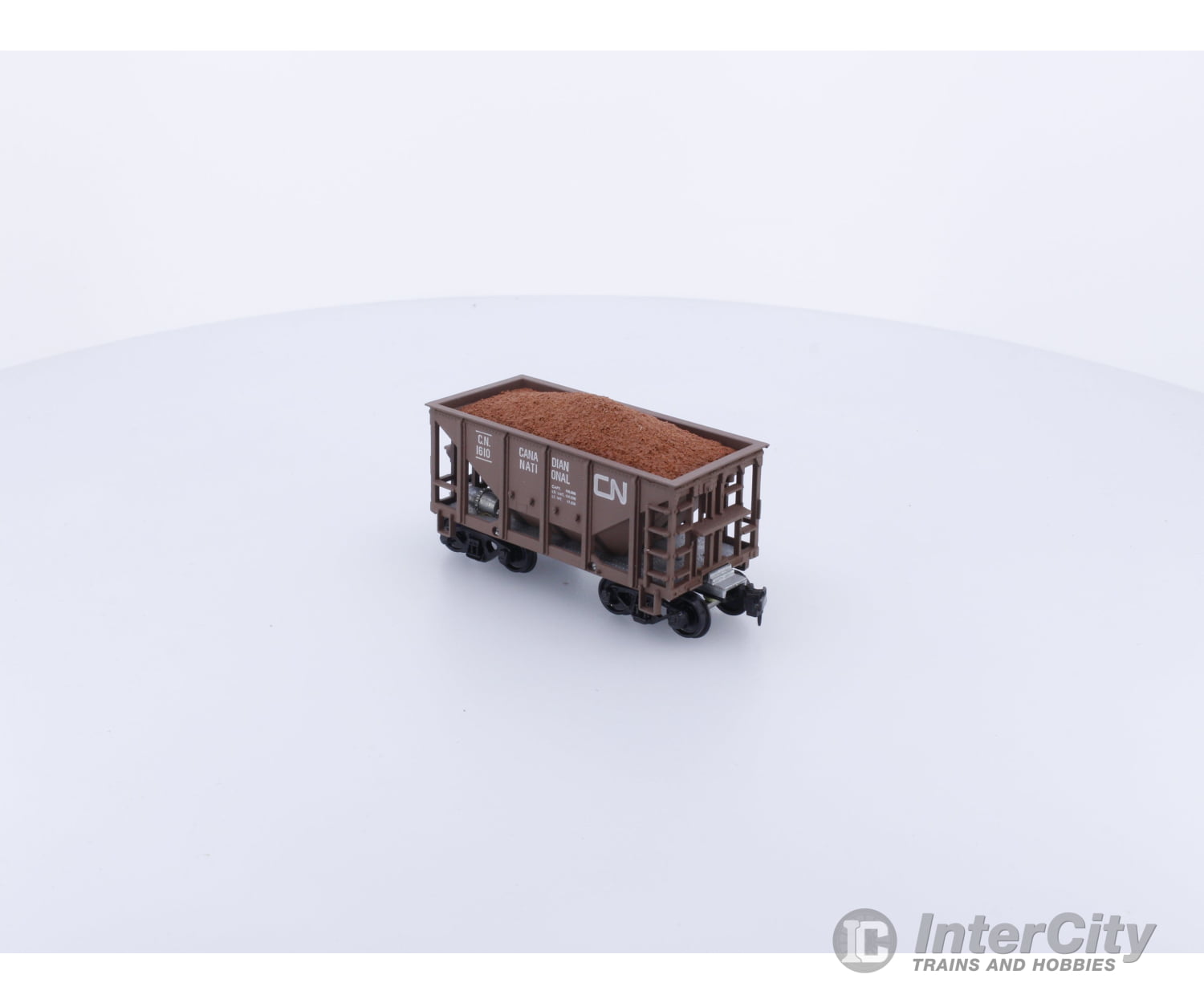 Roundhouse 1407 HO CN Ore car with ore load Canadian National (CN) 1610 Freight Cars