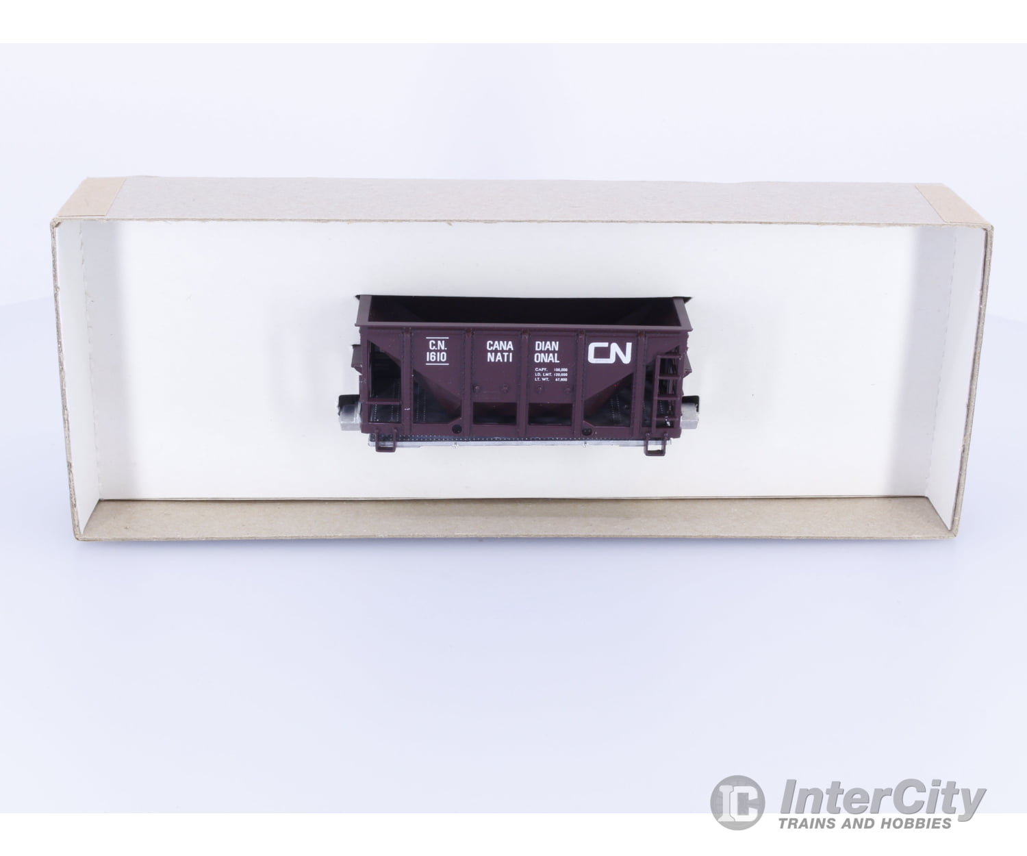 Roundhouse 1407 HO Ore Car Kit Canadian National (CN) 1610 Freight Cars