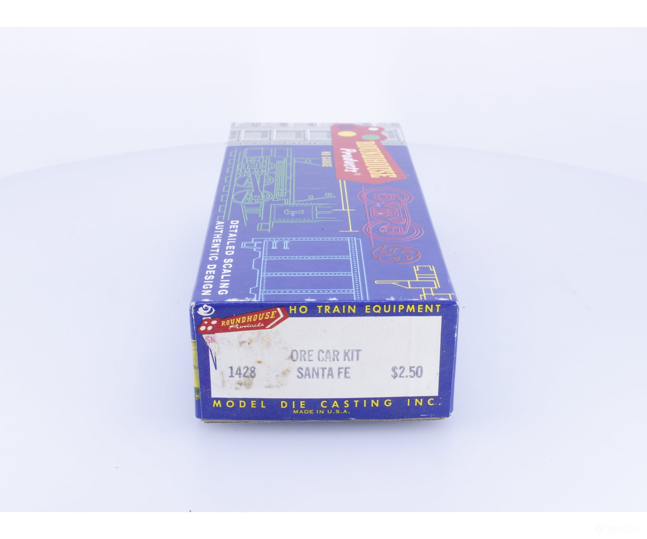 Roundhouse 1428 HO Ore Car Kit #2 Atchison Topeka and Santa Fe (ATSF) 1852 - Freight Cars