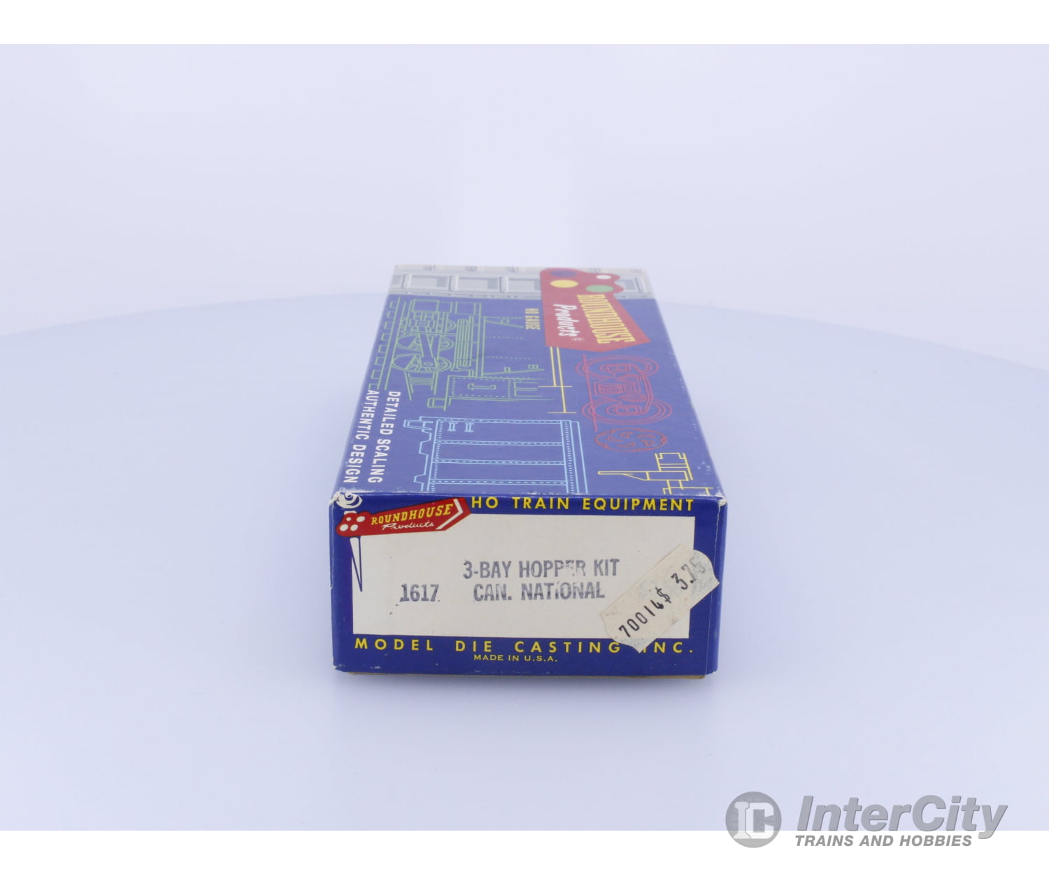 Roundhouse 1617 HO 3 Bay Hopper Kit Canadian National (CN) 322660 Freight Cars