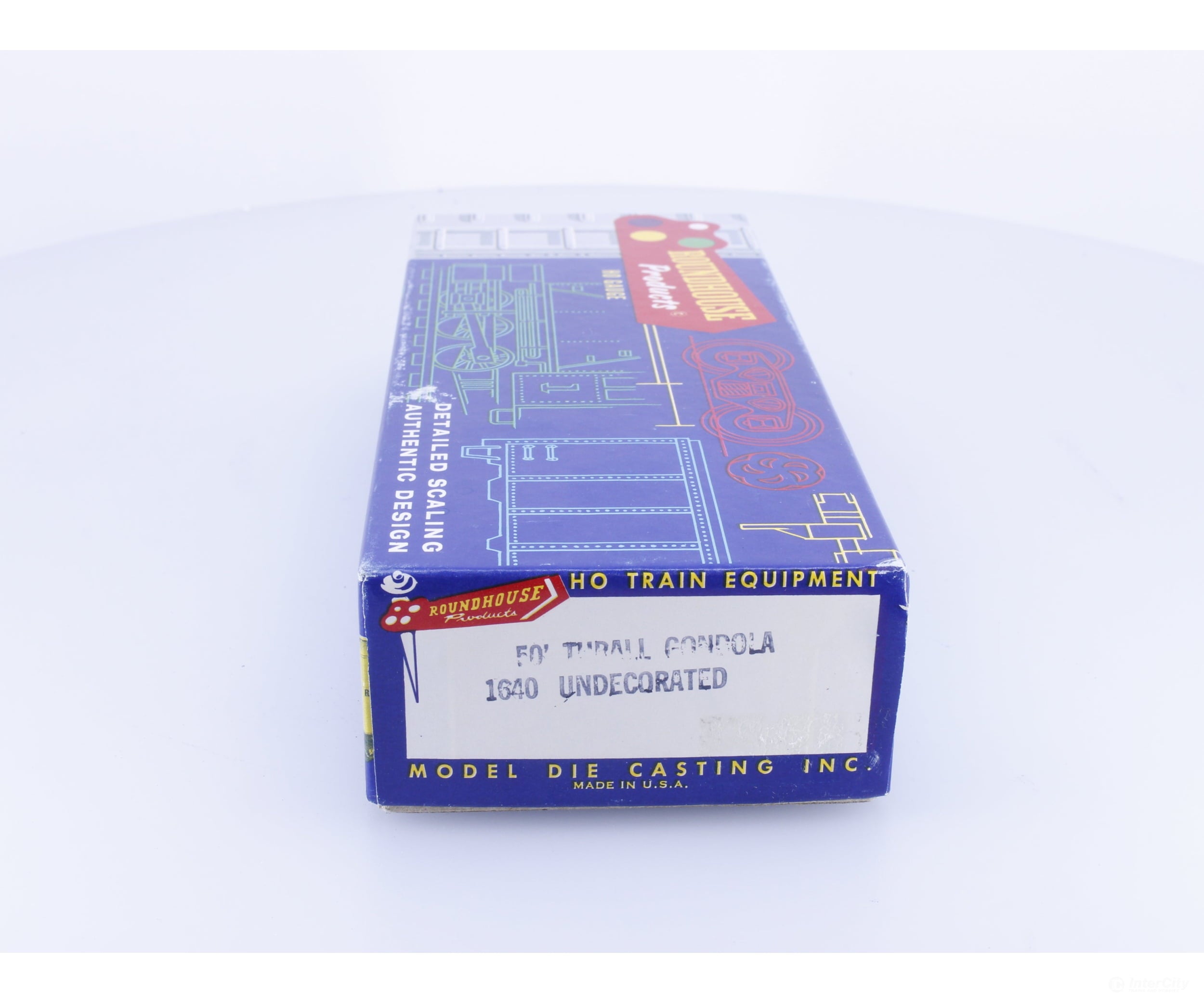Roundhouse 1640 HO 50’ Thrall Gondola #3 Undecorated - Freight Cars
