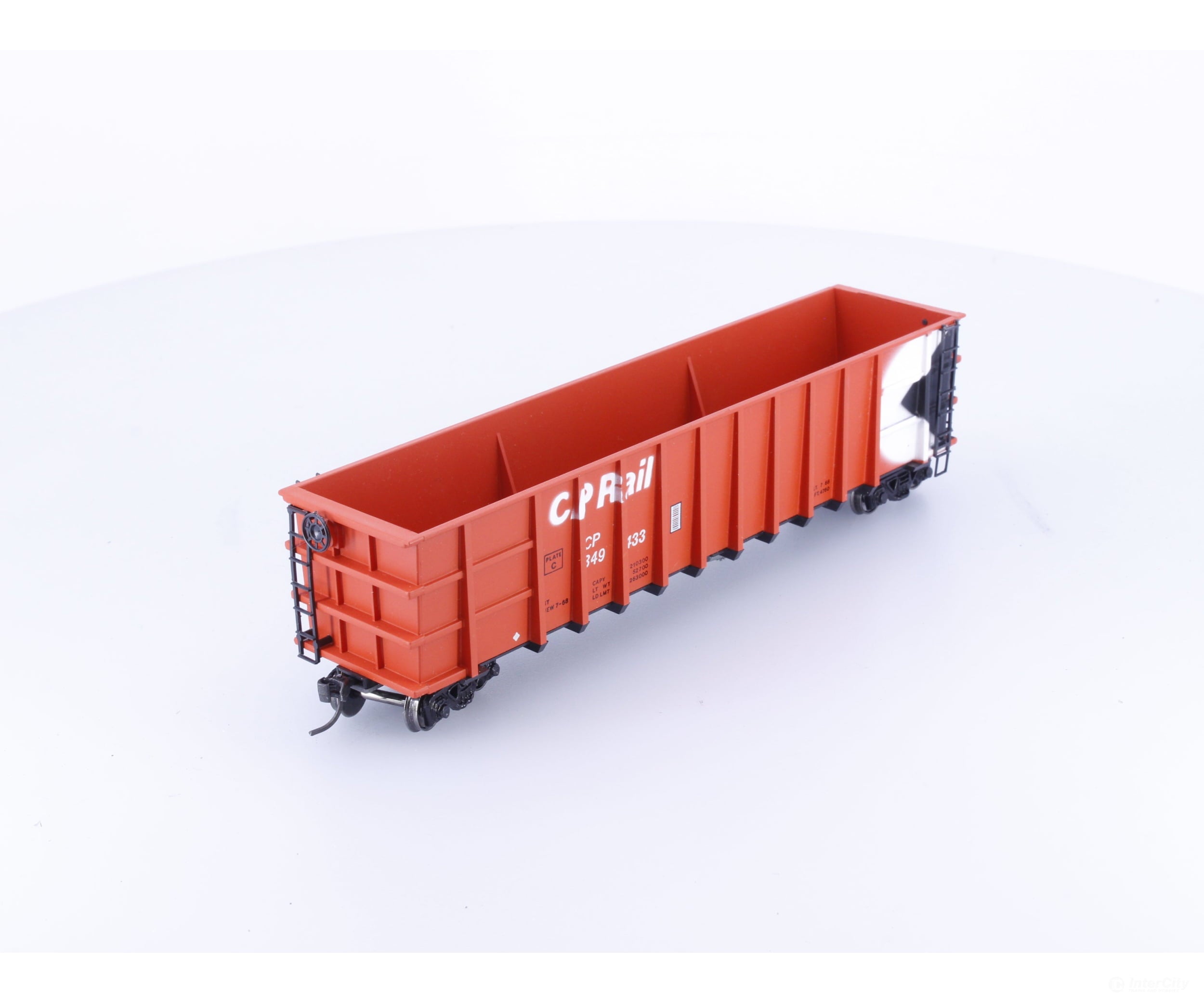 Roundhouse 1650 HO 50’ Thrall Gondola Canadian Pacific (CP) 349433 (#1) - Freight Cars