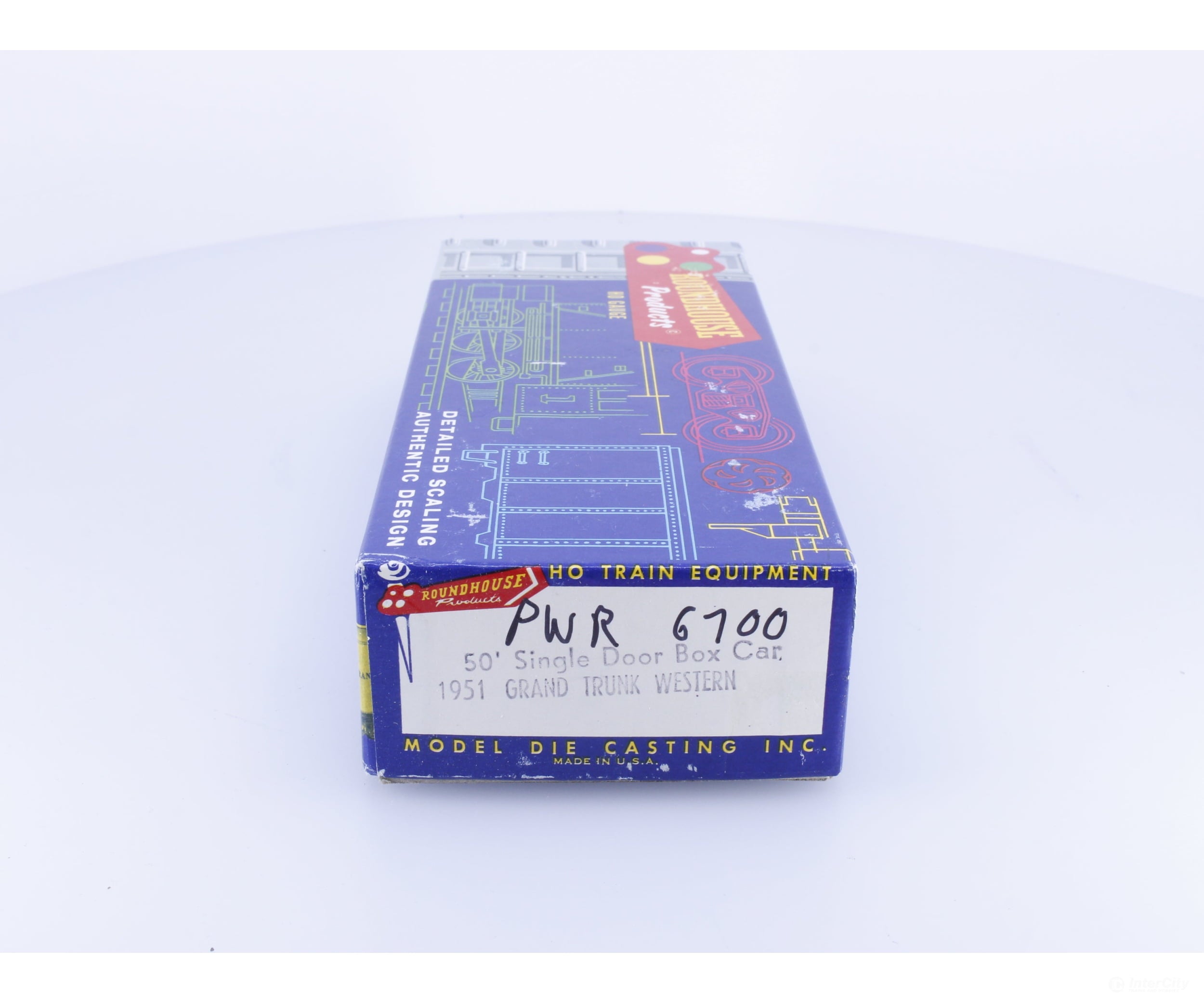 Roundhouse 1680 HO 50’ Gondola #18 Undecorated 10504 - Freight Cars