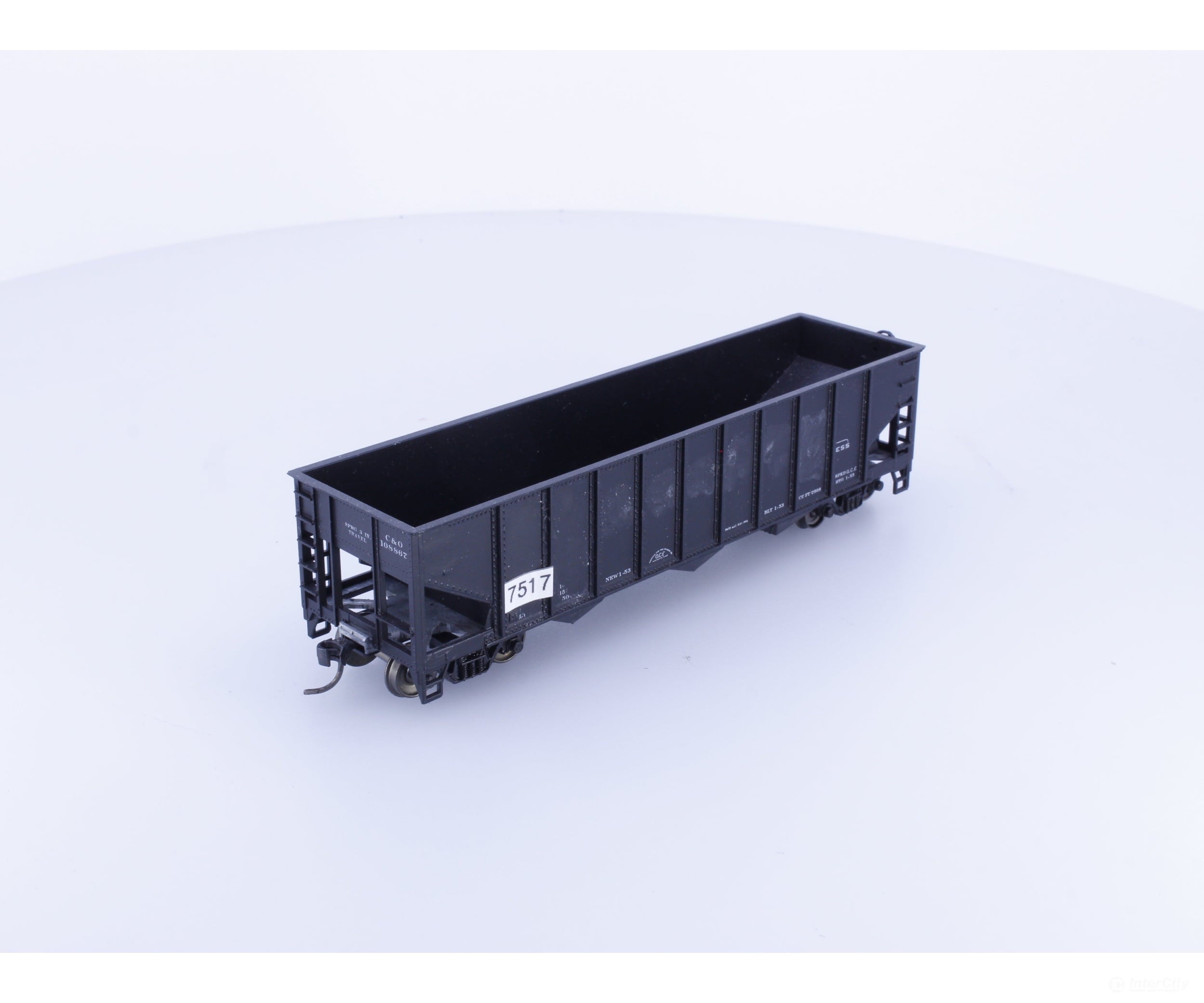 Roundhouse 1680 HO 50’ Gondola #8 Undecorated 7517 - Freight Cars