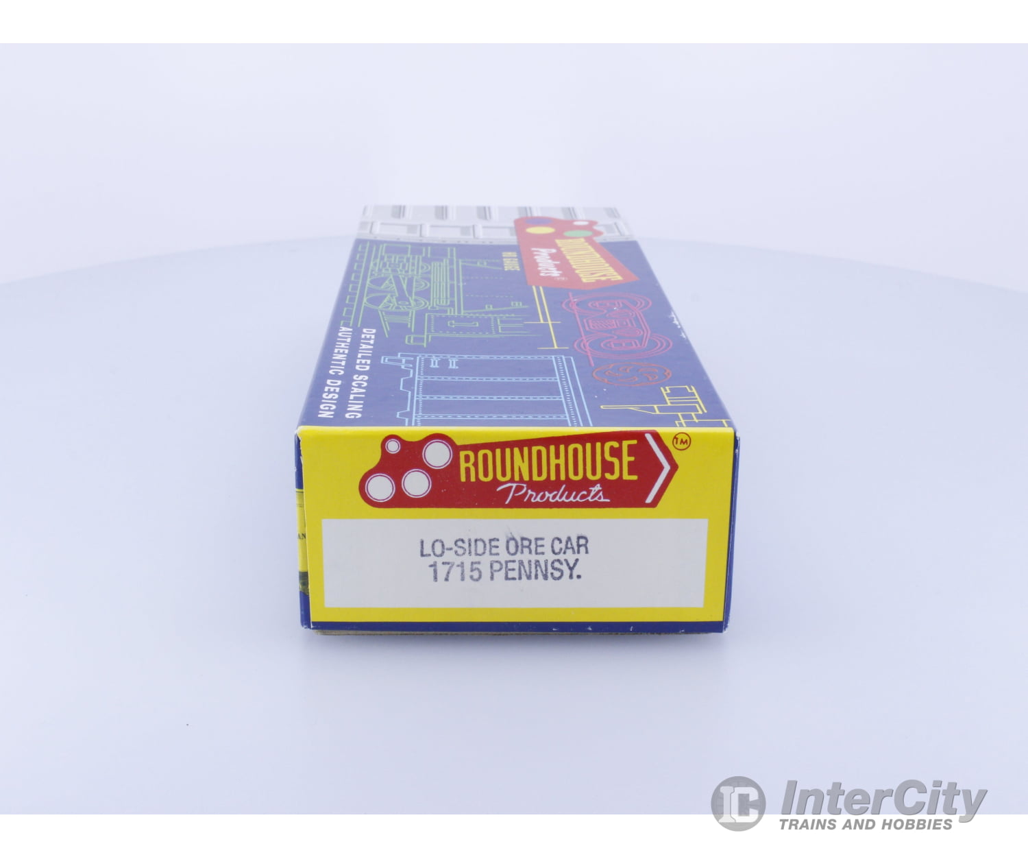 Roundhouse 1715 HO Lo-Side Ore Car Pennsylvania (PRR) 15368 Flock & Turf