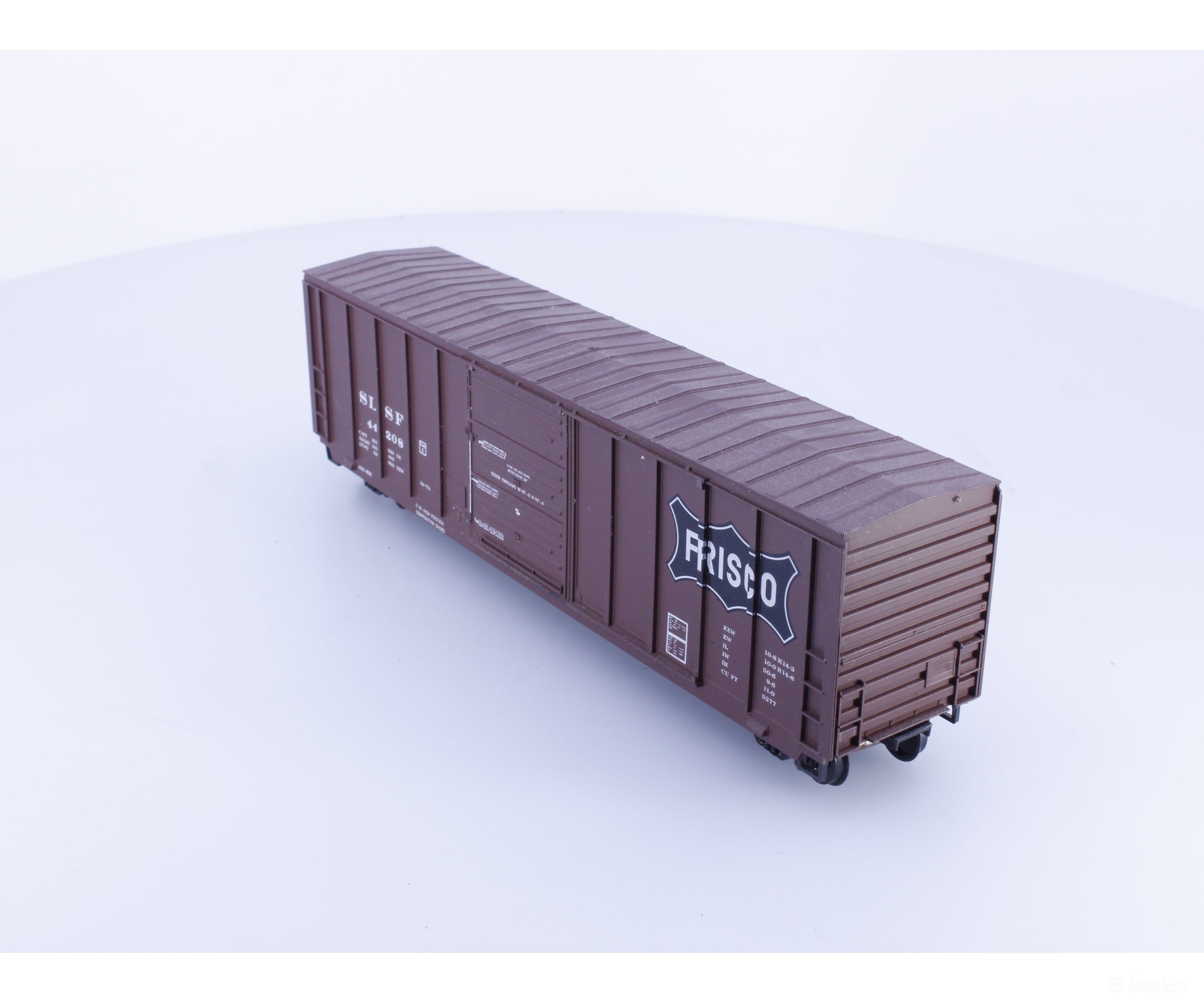 Roundhouse 1901 HO 50’ PS Rib Side Boxcar St Louis San Fransisco (SLSW) 44208 - Freight Cars