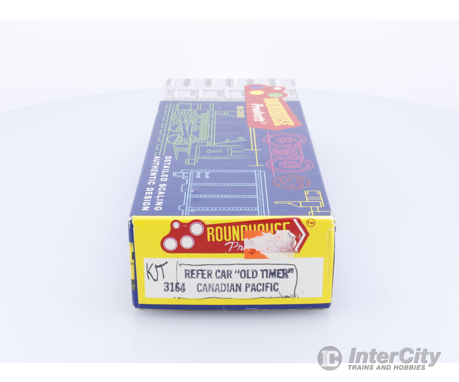 Roundhouse 3164 HO 40’ Reefer Kit Canadian Pacific (CP) 182940 Freight Cars