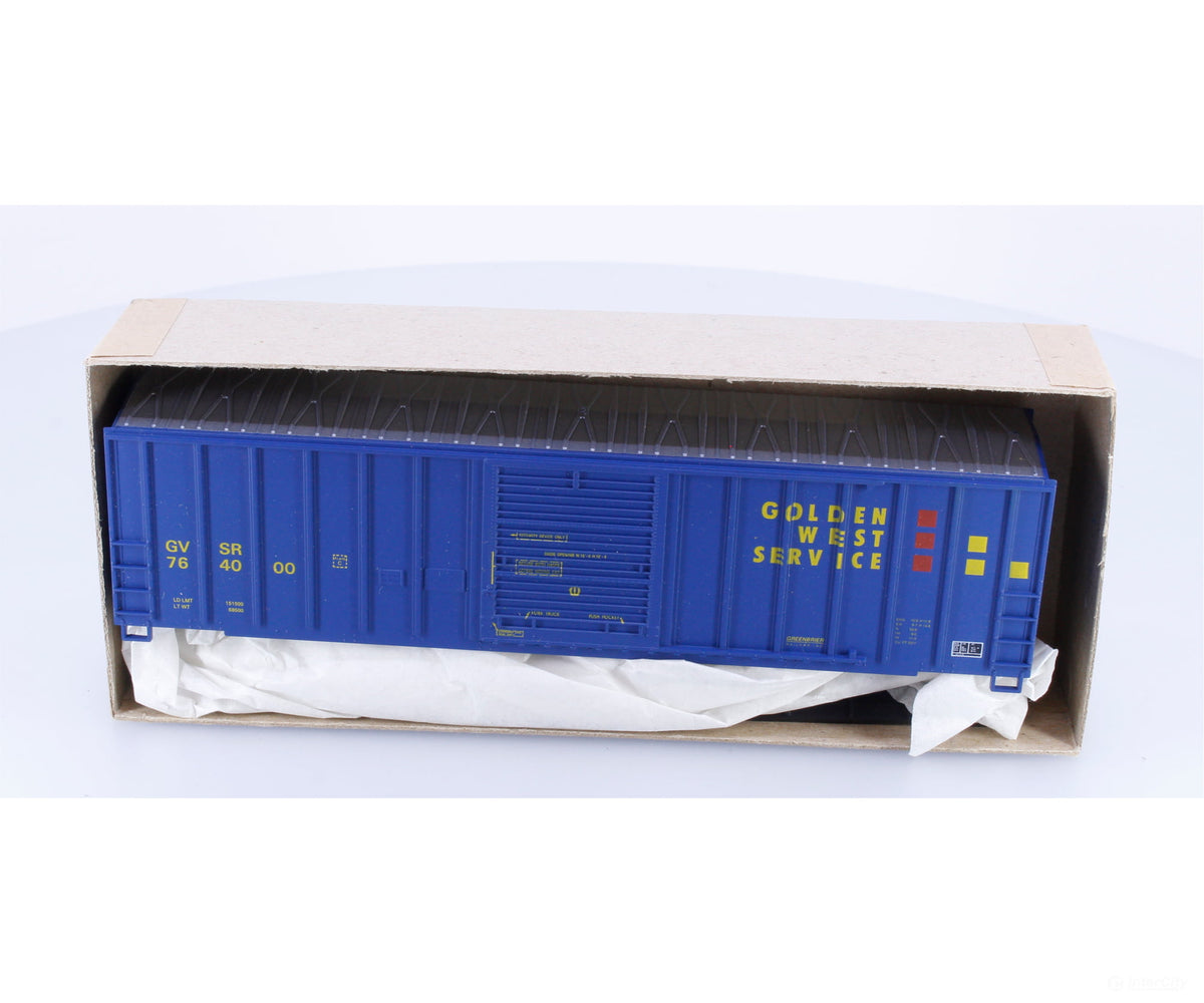 Roundhouse 3253 HO 50’ FMC Single Door Box Car Kit Golden West (GVSR) 764000 - Freight Cars