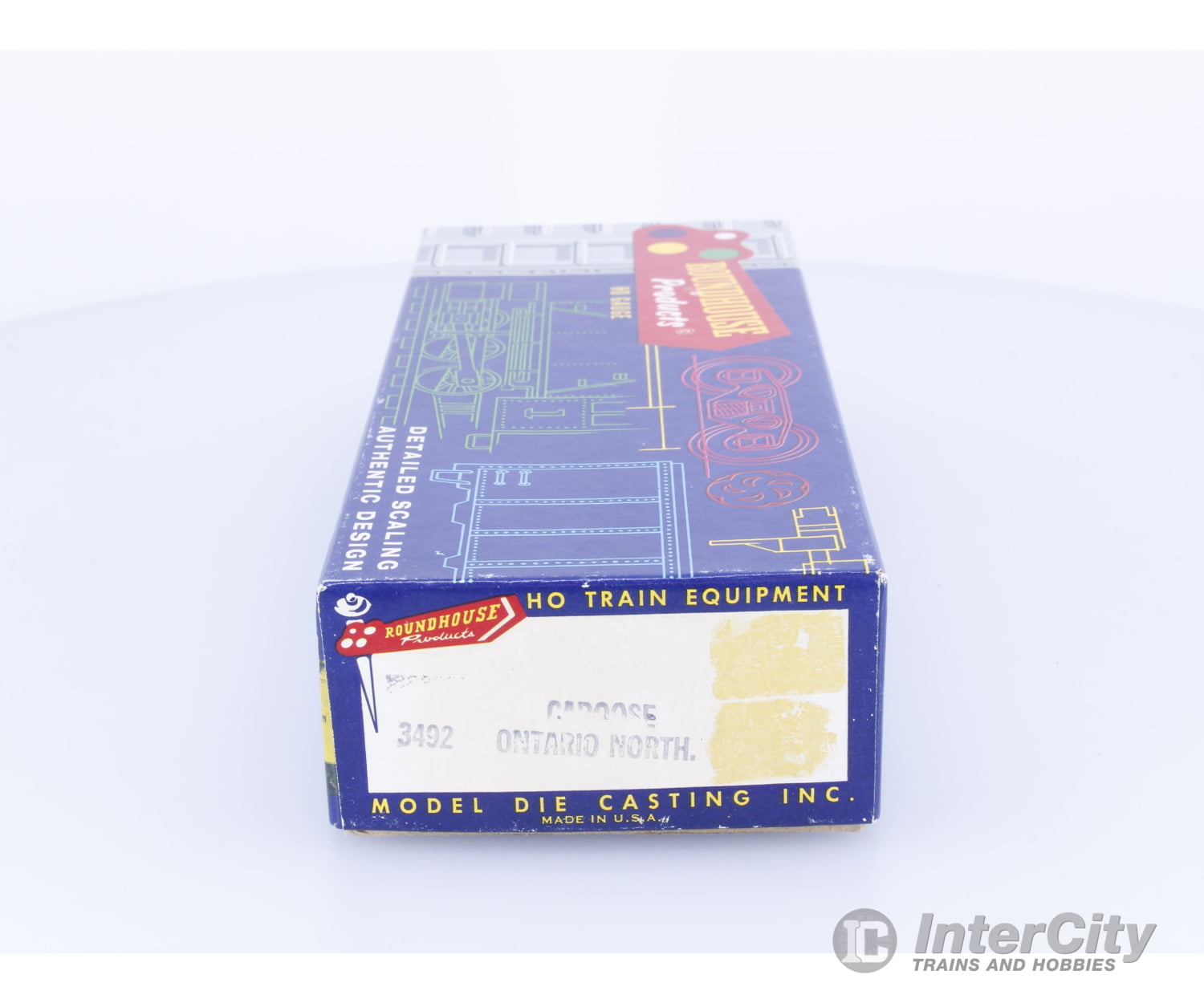 Roundhouse 3492 HO Offset Cupola Caboose Ontario Northland (ONT) 107 Freight Cars