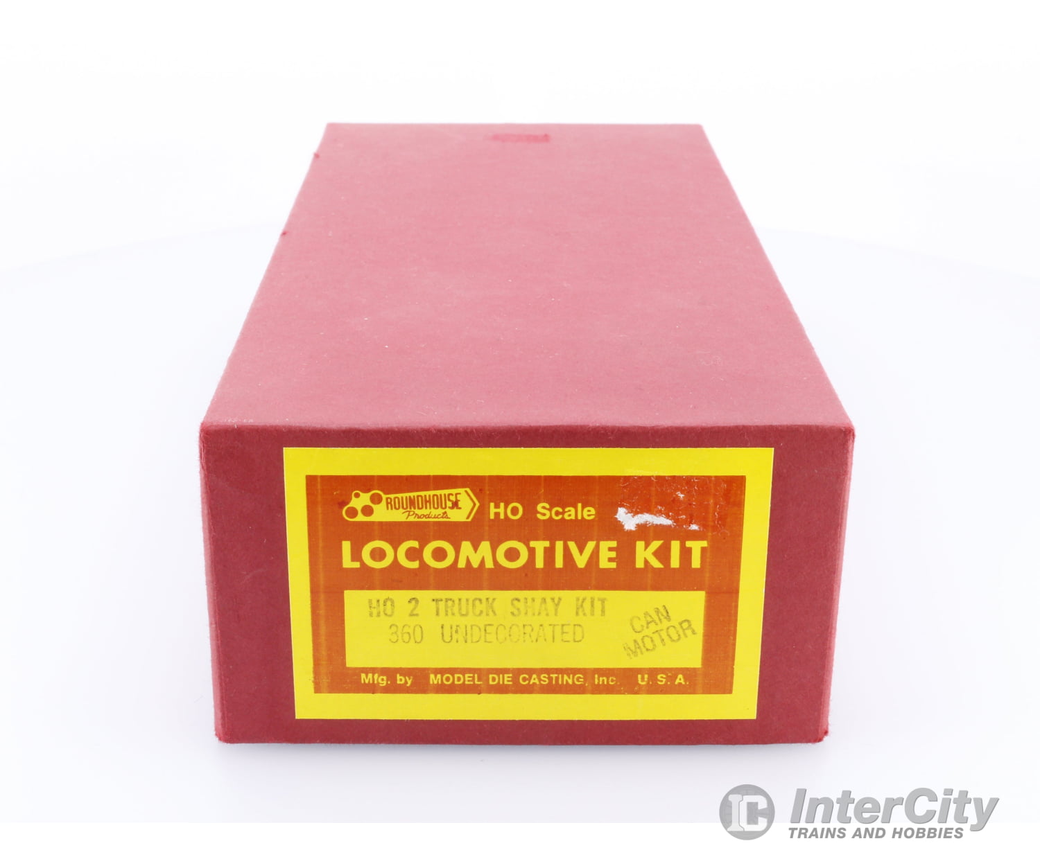 Roundhouse 360 HO 2 Truck Shay Kit Undecorated Undecorated Analog DC Locomotives