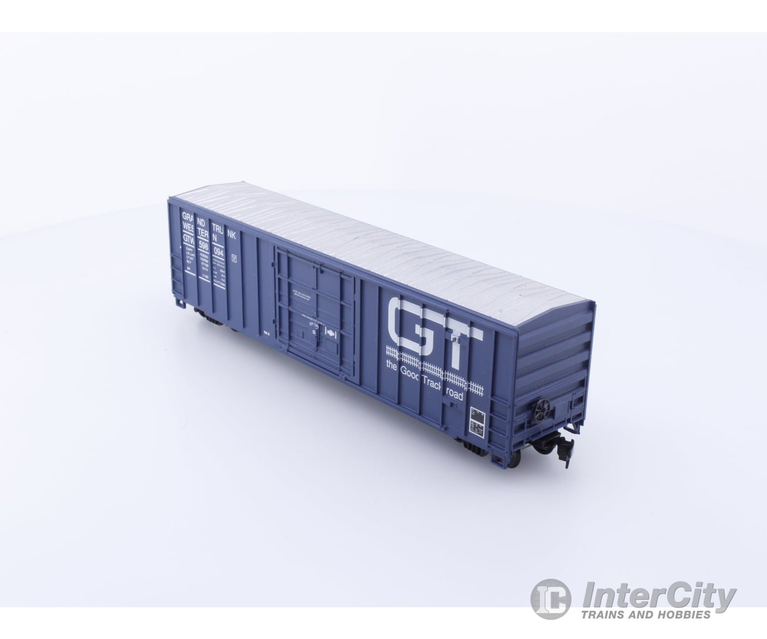 Roundhouse 3622 HO 50’ FMC Box Car Grand Trunk Western (GTW) 598094 Freight Cars