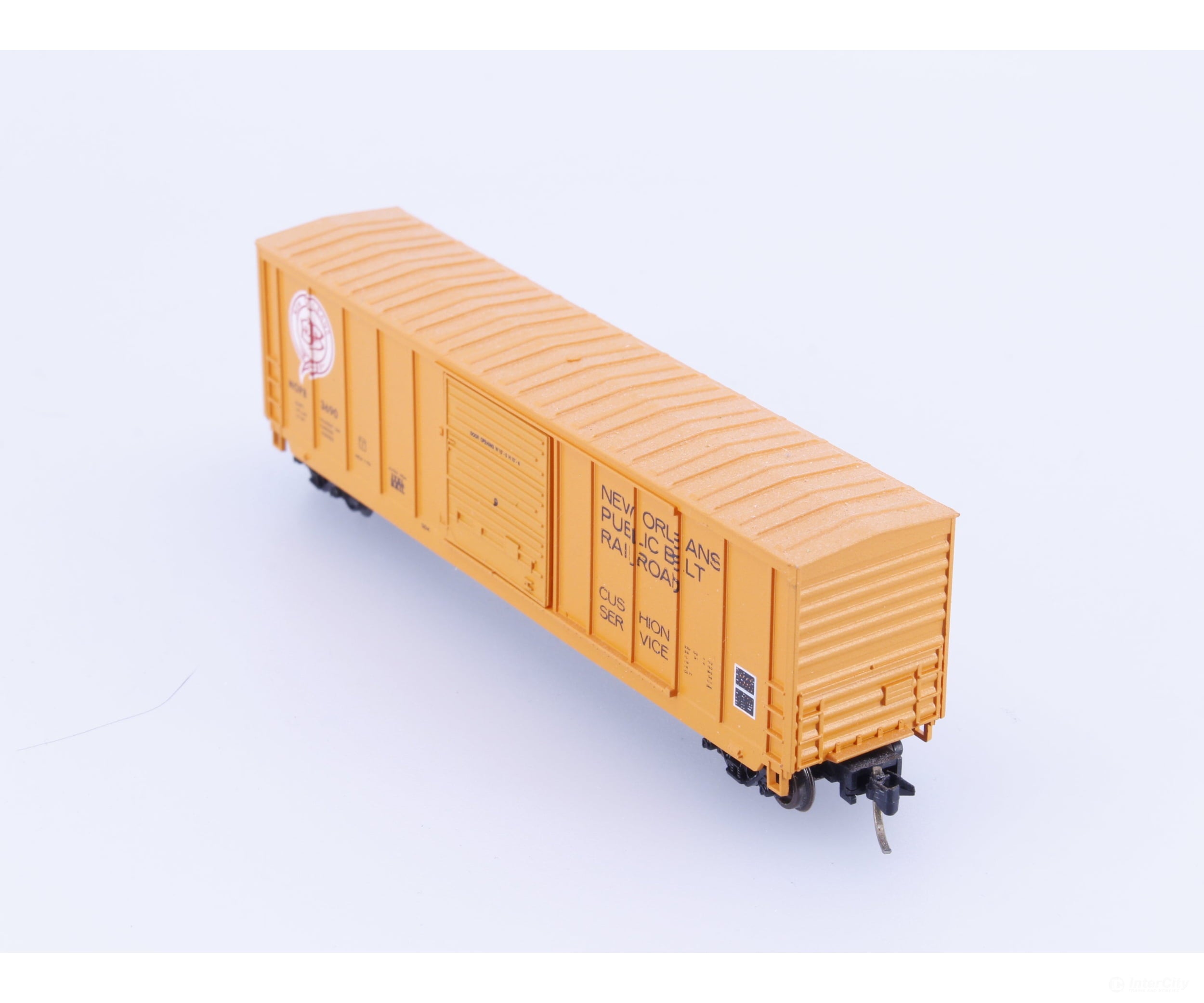 Roundhouse 3690 N 50’ Single Door Boxcar New Orleans Public Belt Railroad (NOPB) 3690 Freight Cars