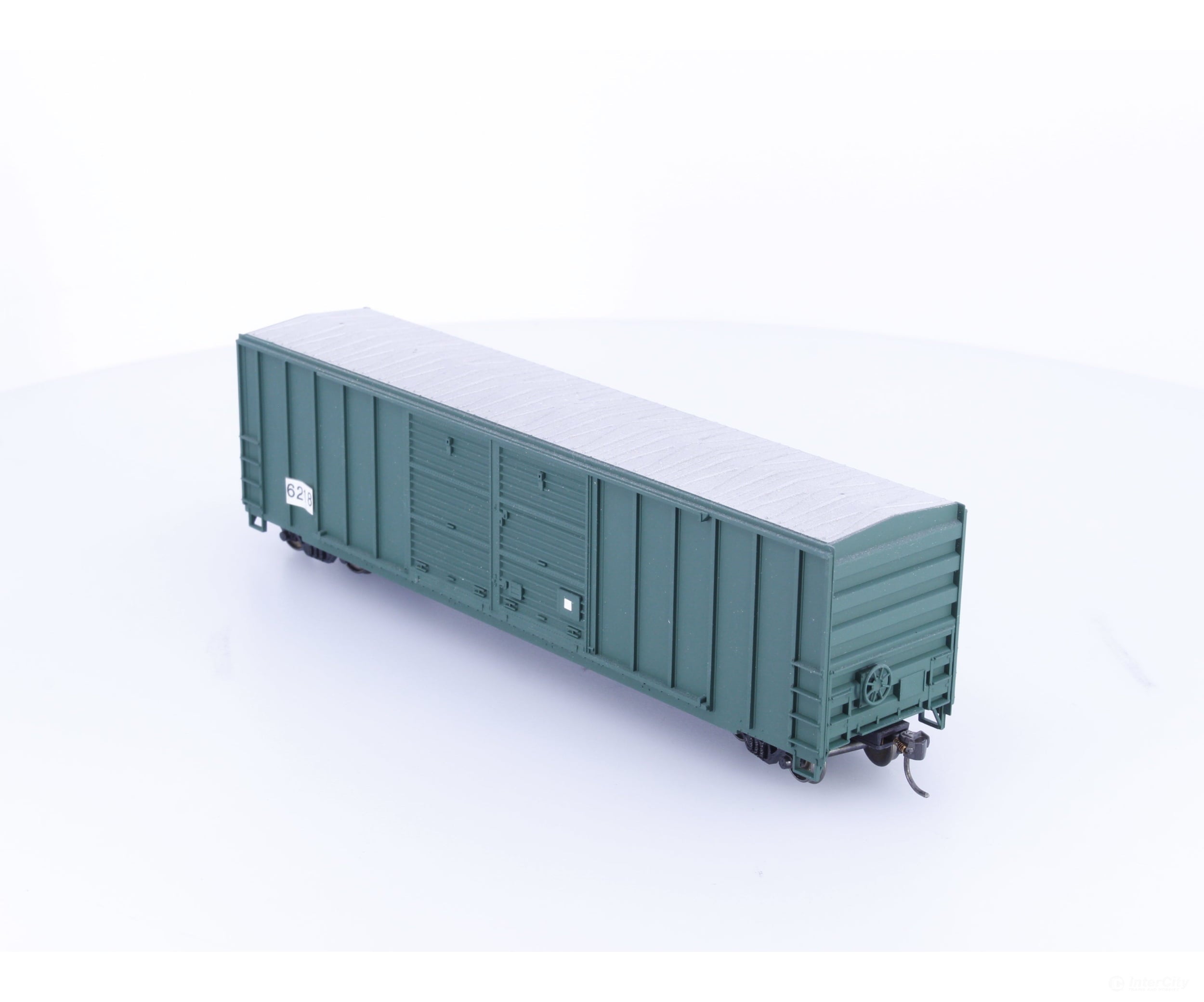 Roundhouse 6218 HO 50β Double Door Boxcar Undecorated 6218 - Freight Cars