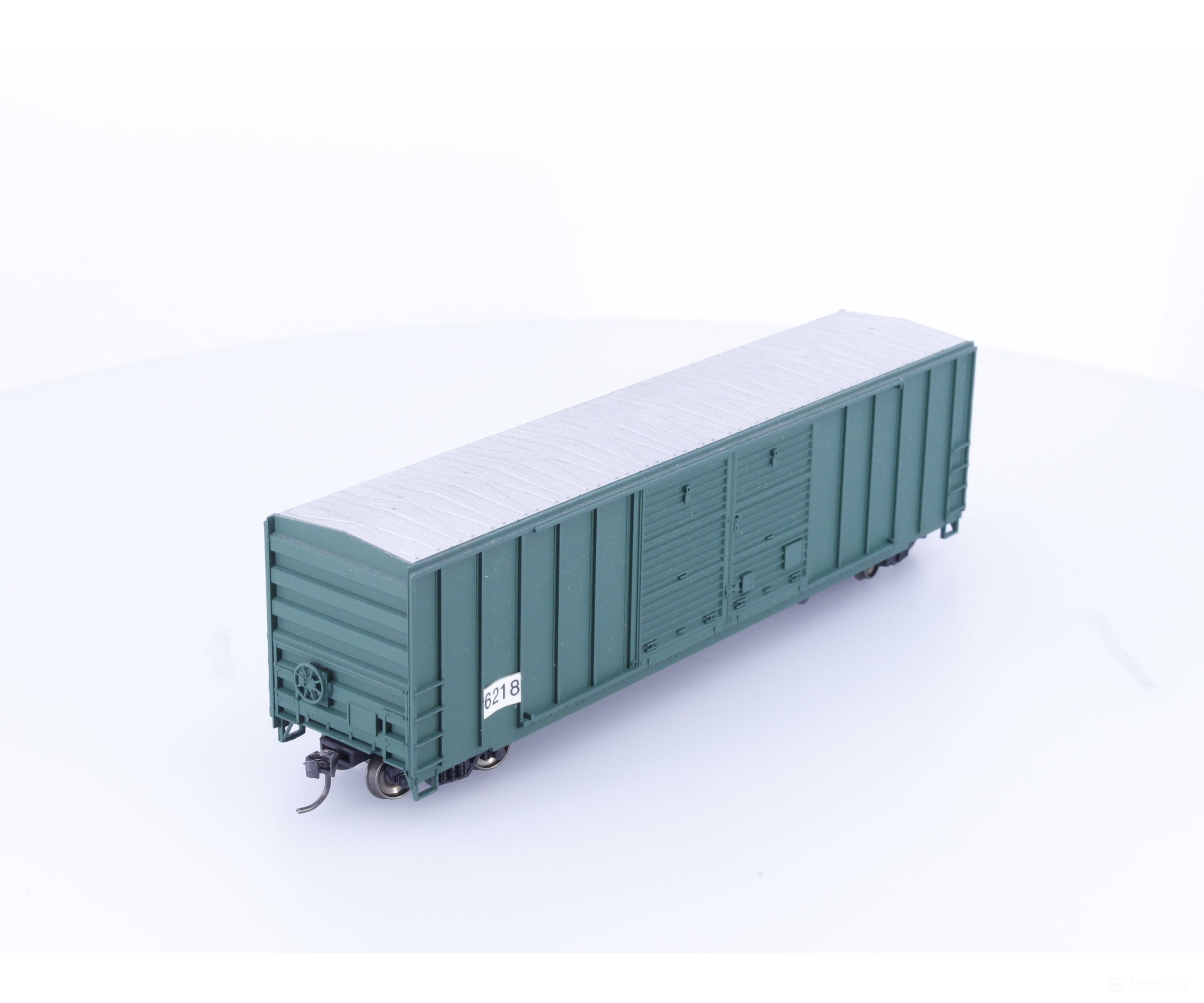 Roundhouse 6218 HO 50β Double Door Boxcar Undecorated 6218 - Freight Cars