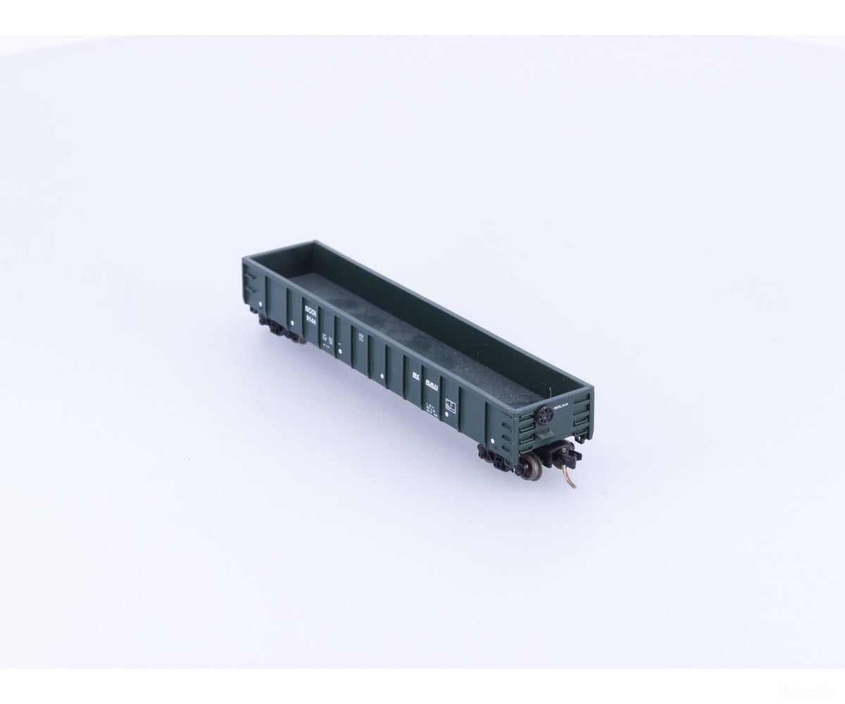 Roundhouse 84002 N 50’ Thrall Mill Gondola BC Rail (BCOL) 9144 - Freight Cars