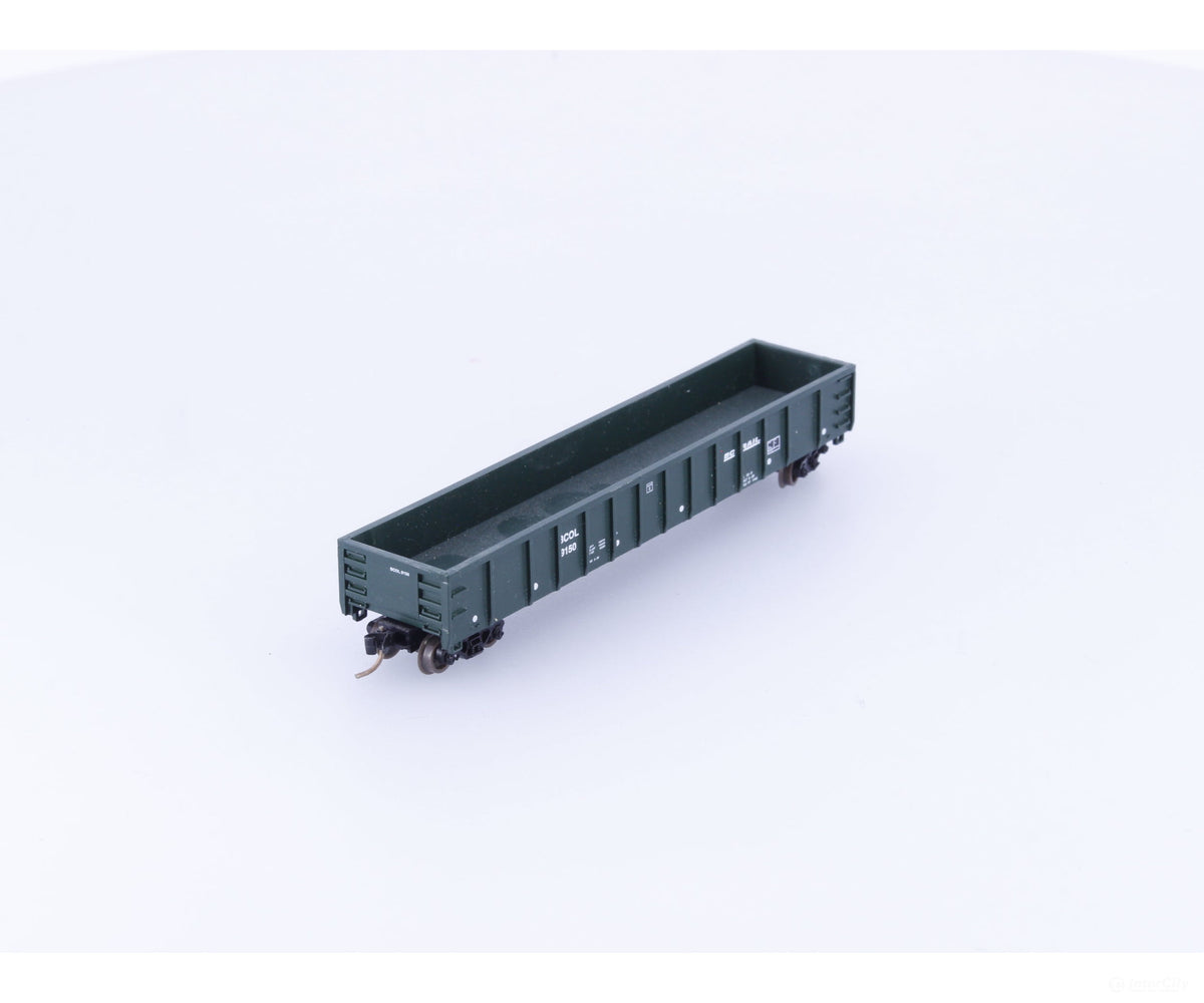 Roundhouse 84002 N 50’ Thrall Mill Gondola BC Rail (BCOL) 9150 (#1) - Freight Cars