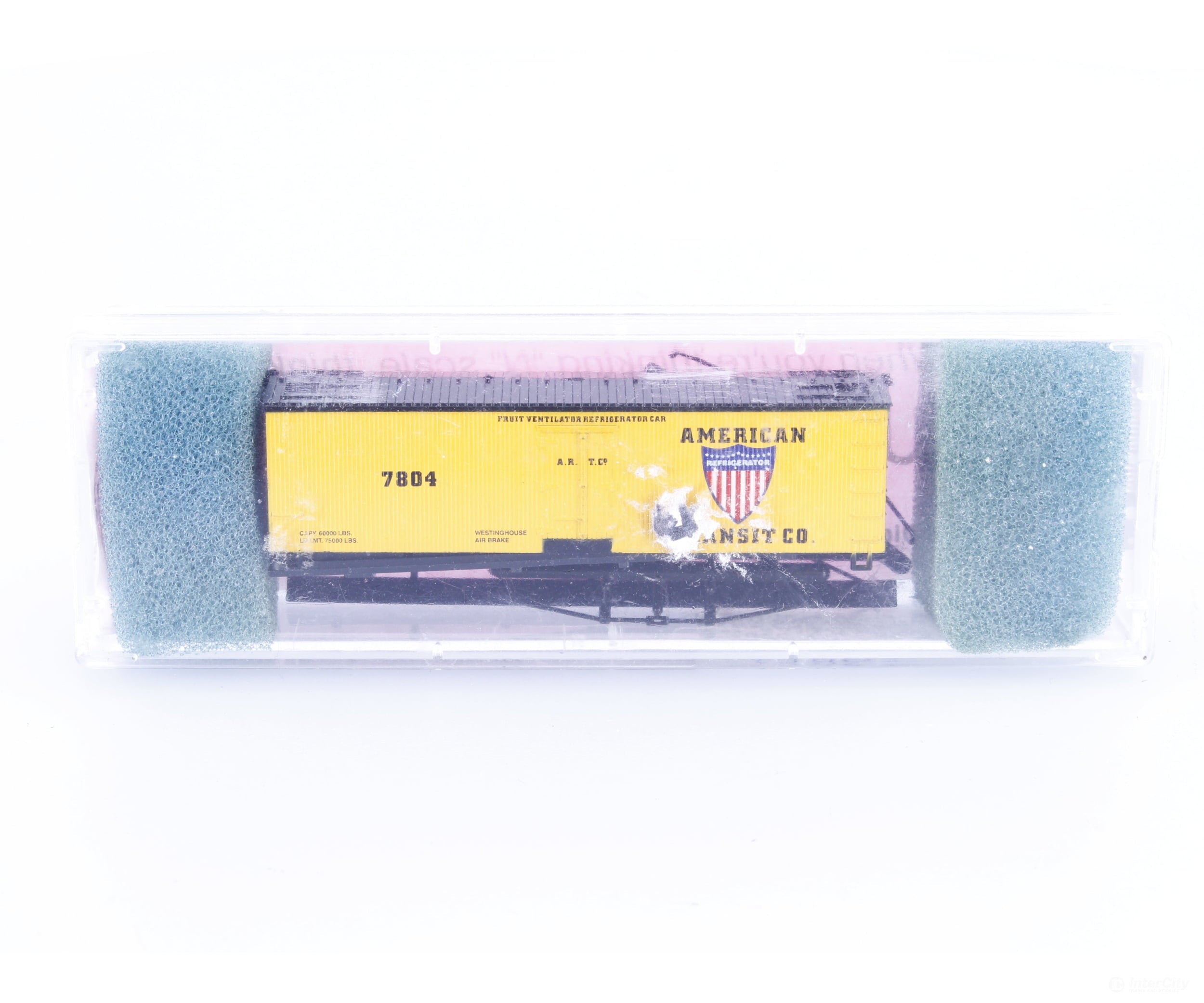 Roundhouse 8710 N 36’ Billboard Reefer Kit American Refrigerator Transit Co (ART) 7804 - Freight Cars